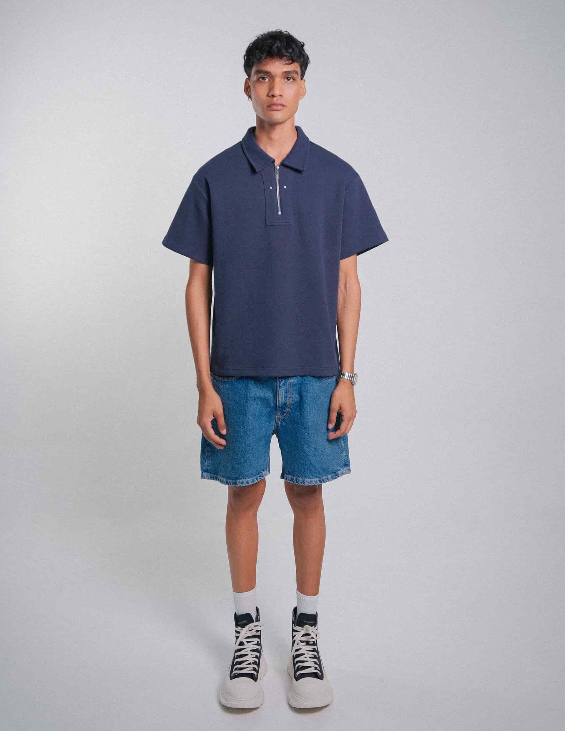 Camisa Polo Tarde y Te azul navy - miniatura 4