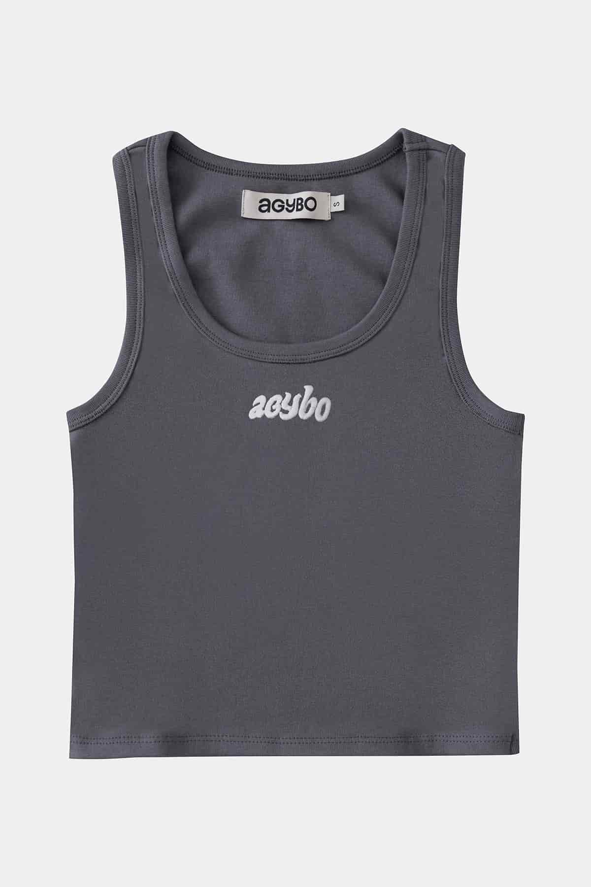 PIT CREW ZIPPER TANK GREY - miniatura 1