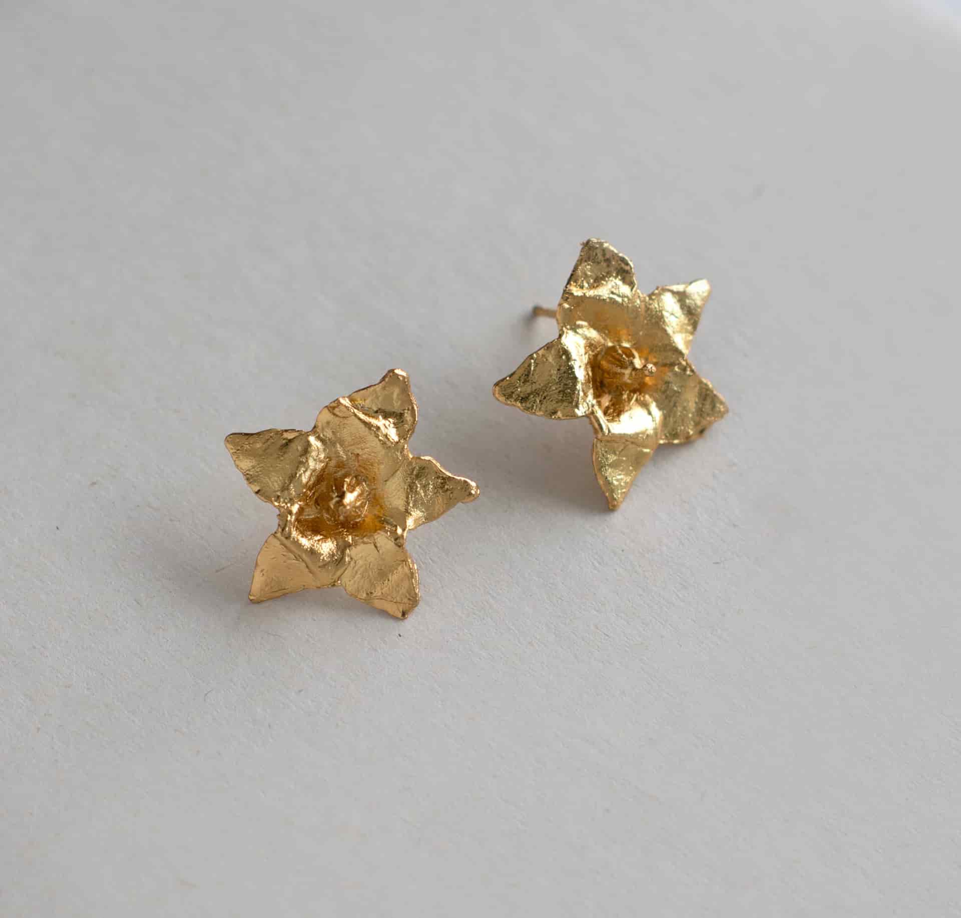 Arete flor papa - miniatura 1