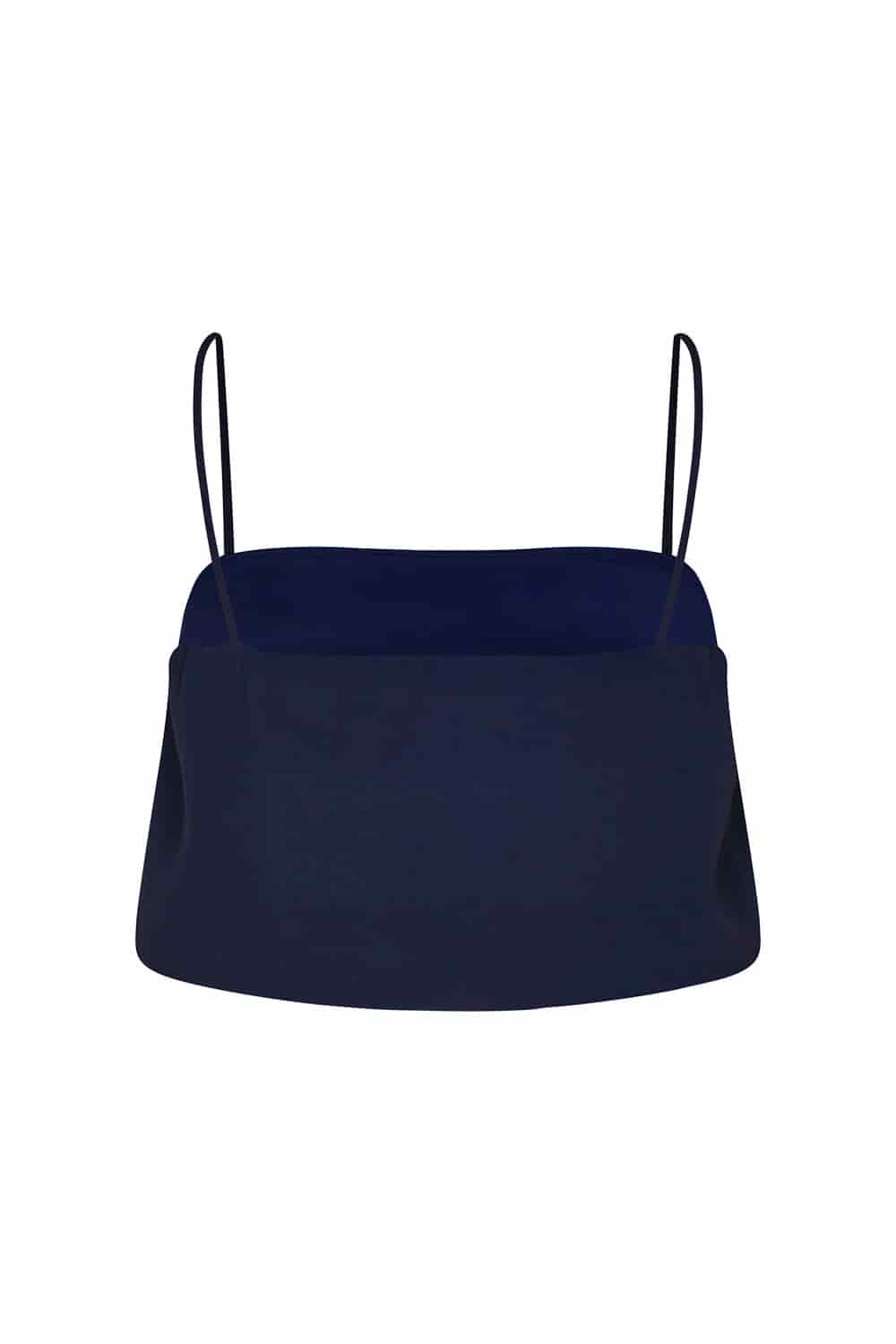 Crop top notre-dame azul - miniatura 3
