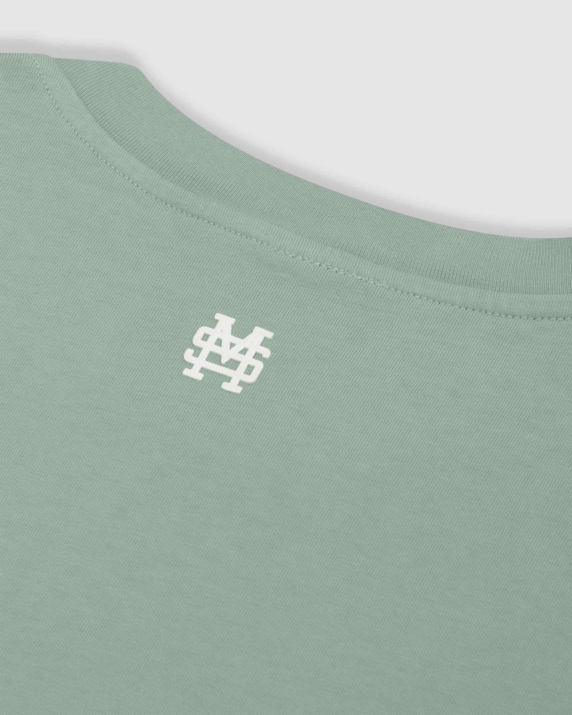 Camiseta Oversized Básica V2 - Verde Menta - miniatura 5