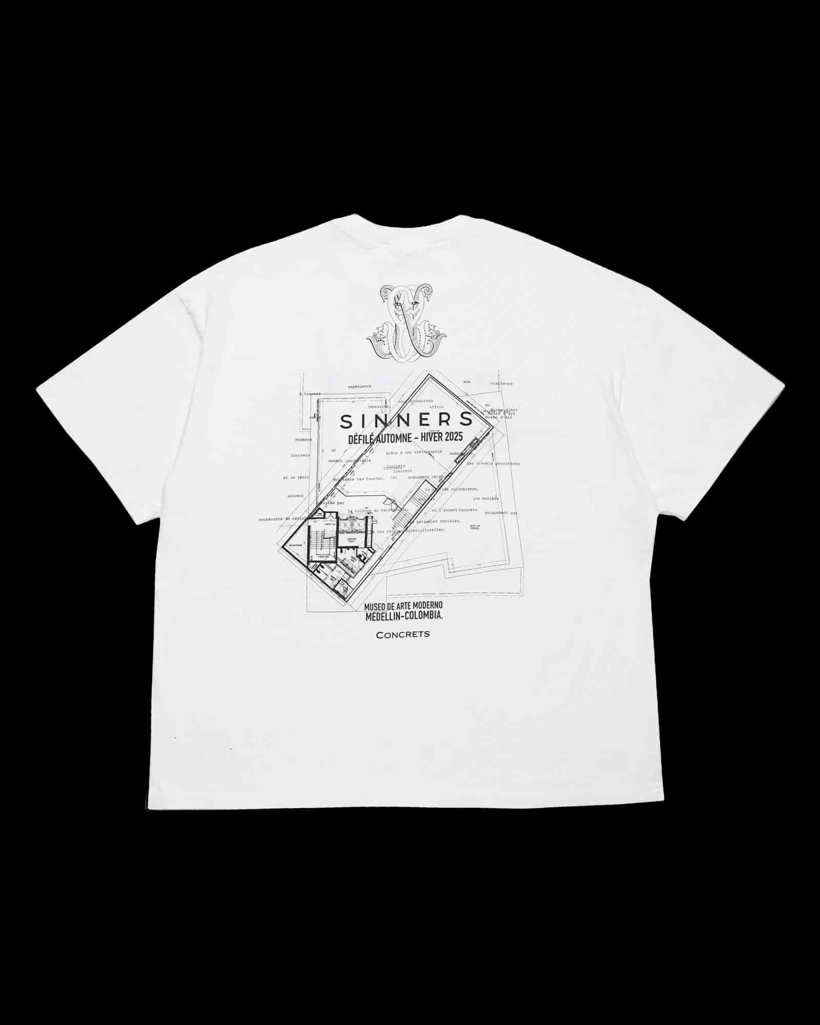 I'M NOT A MODEL T-SHIRT — WHITE - miniatura 4