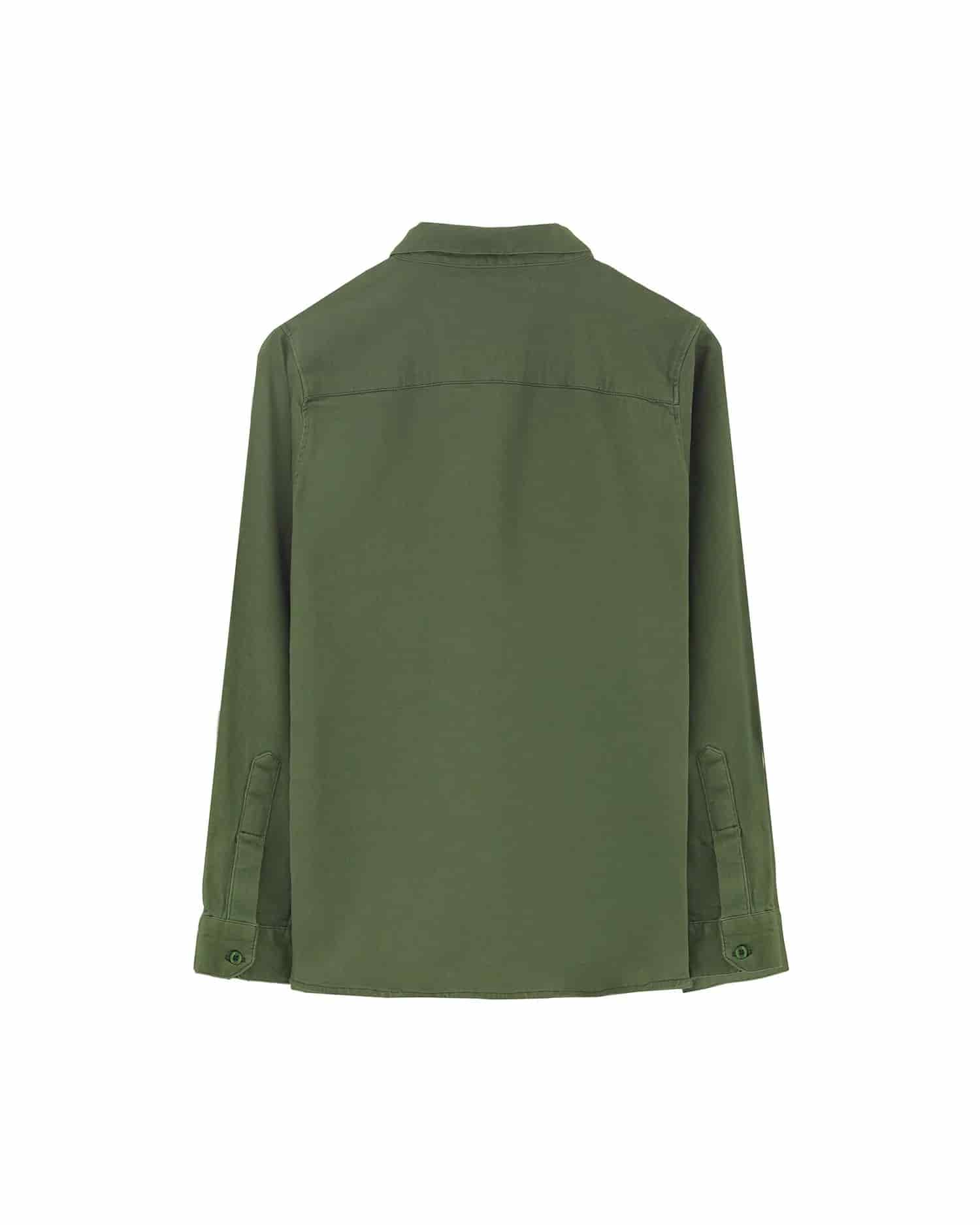 Camisa clasica Verde - miniatura 3
