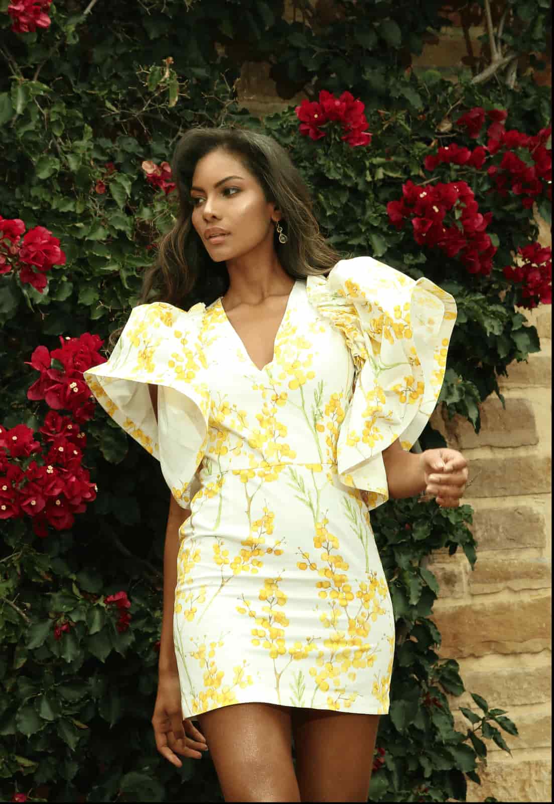 VESTIDO LLUVIA DE ORO MINI - miniatura 1