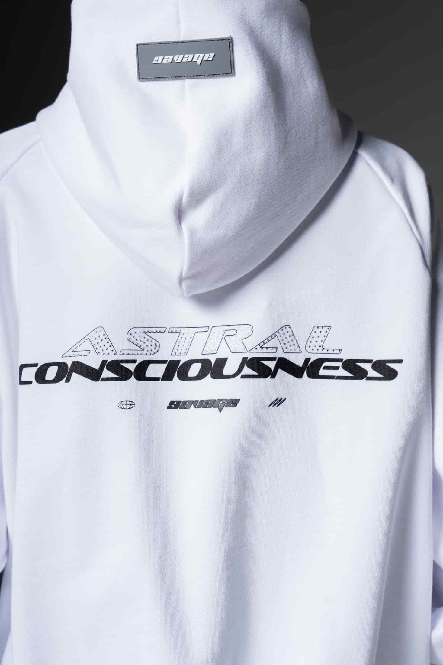 Hoodie Boxy Astral Pedrería  400 gramos - miniatura 8