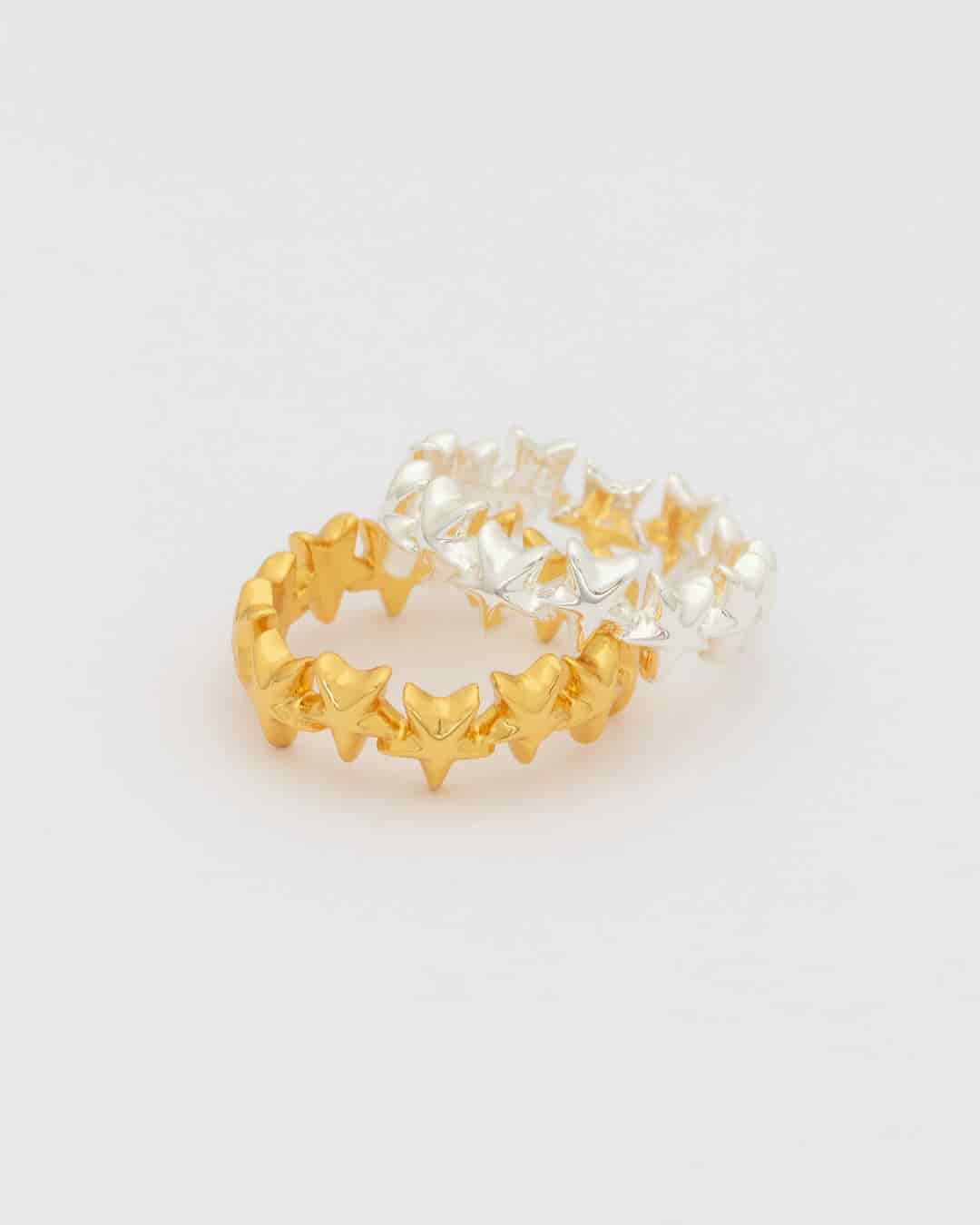 Set X2 Anillos Estrellas - miniatura 2