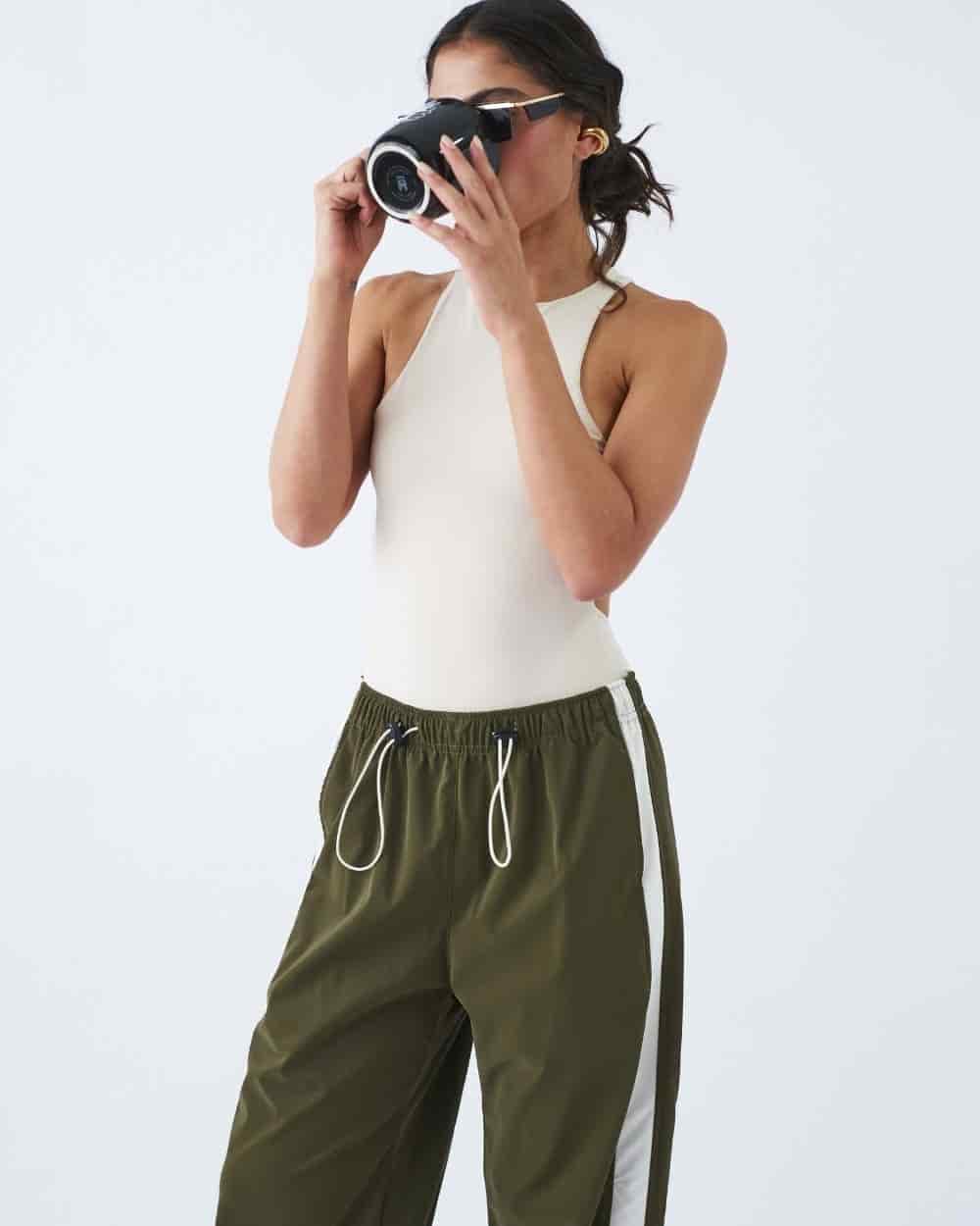 OLIVE TRACK PANT - miniatura 7