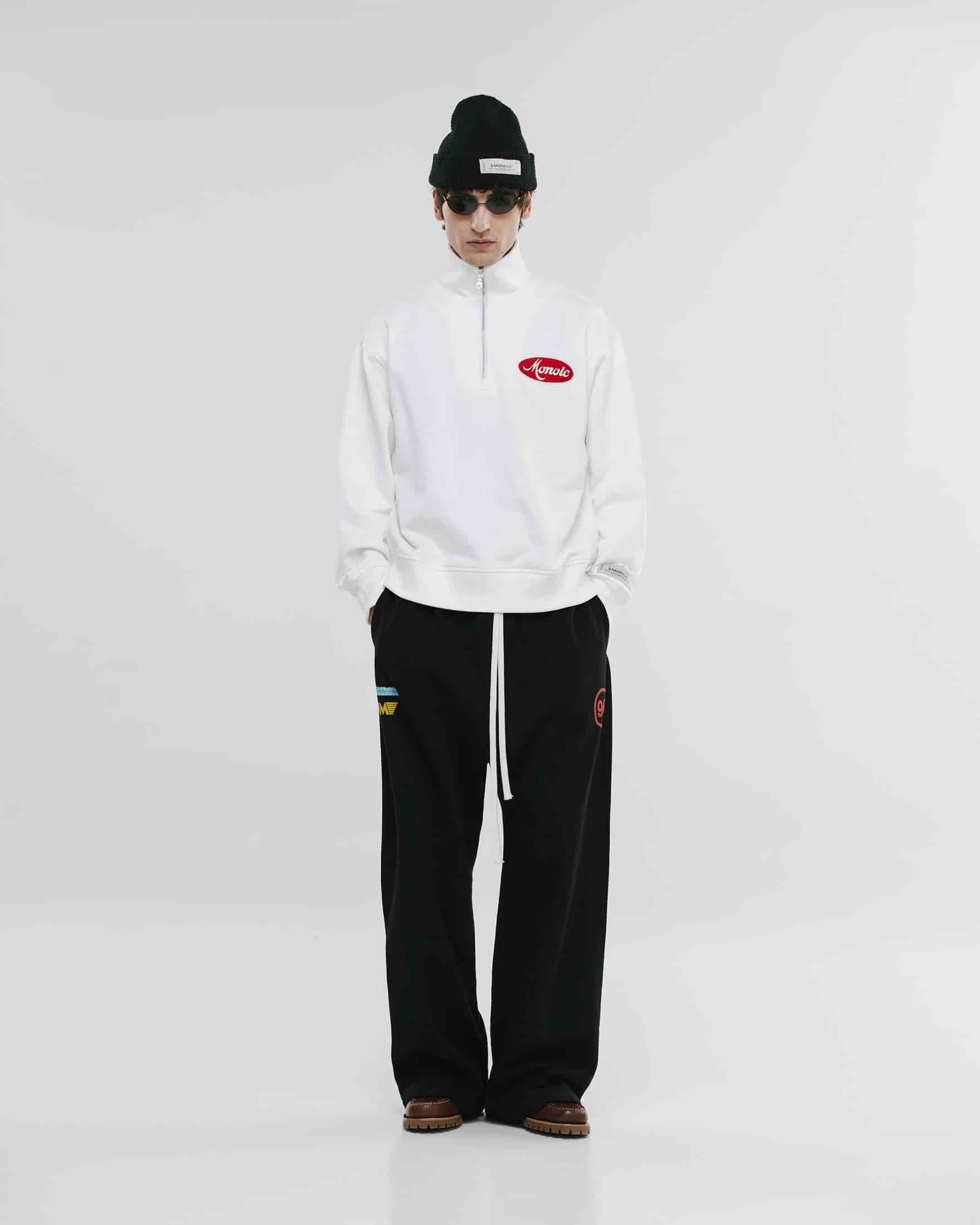 Quarter Zip Team - Off White - miniatura 3