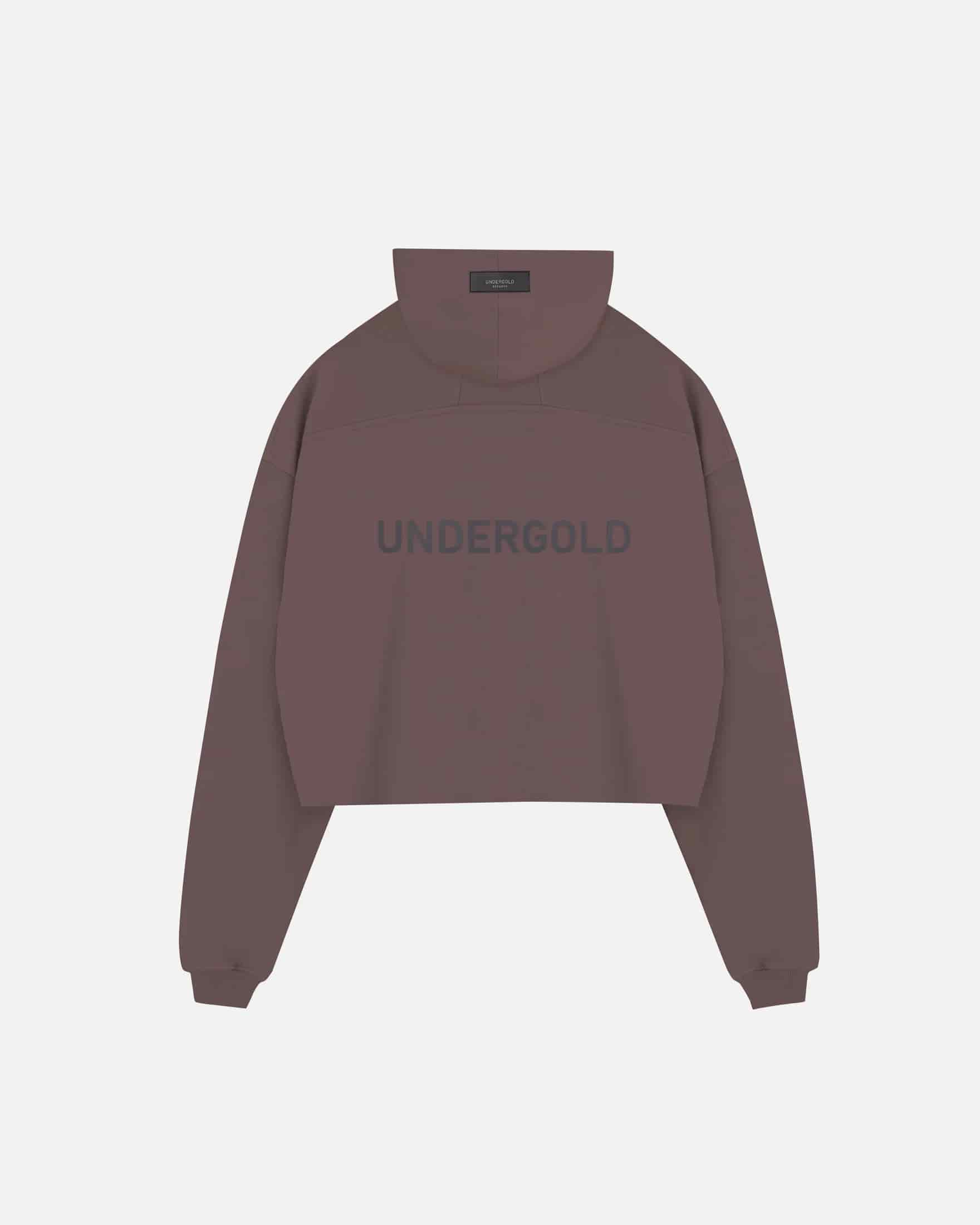 Line logo cropped hoodies - miniatura 3
