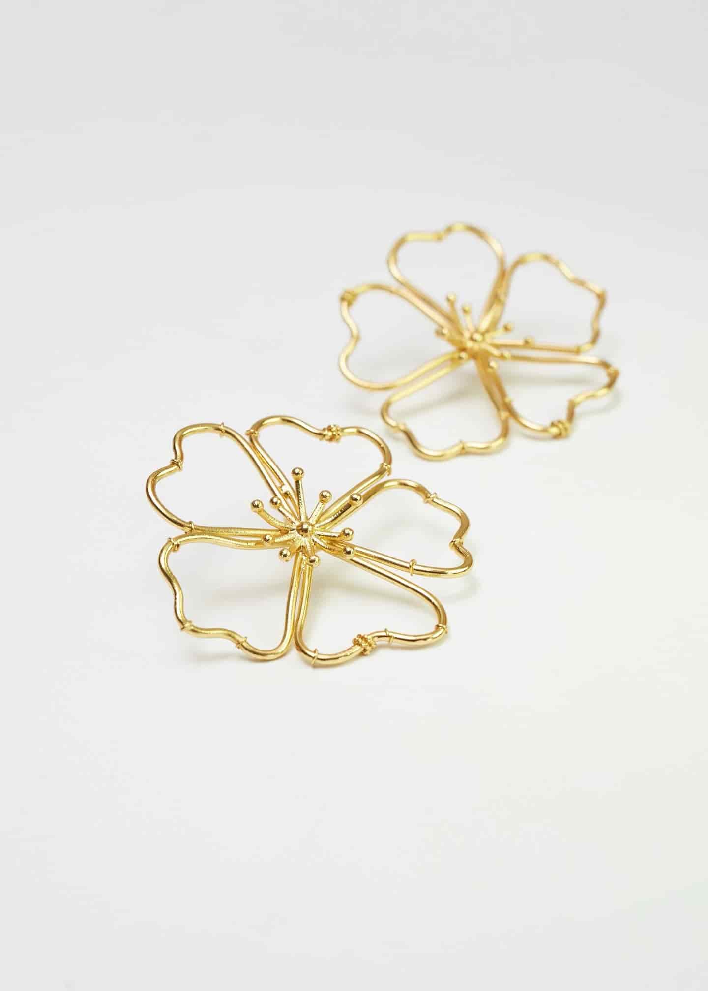 Aretes Aurora midi contorno - miniatura 1