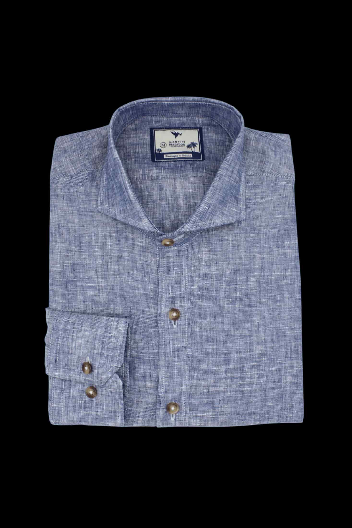 Camisas 100% Lino Cuello Francés- European Flax - miniatura 9