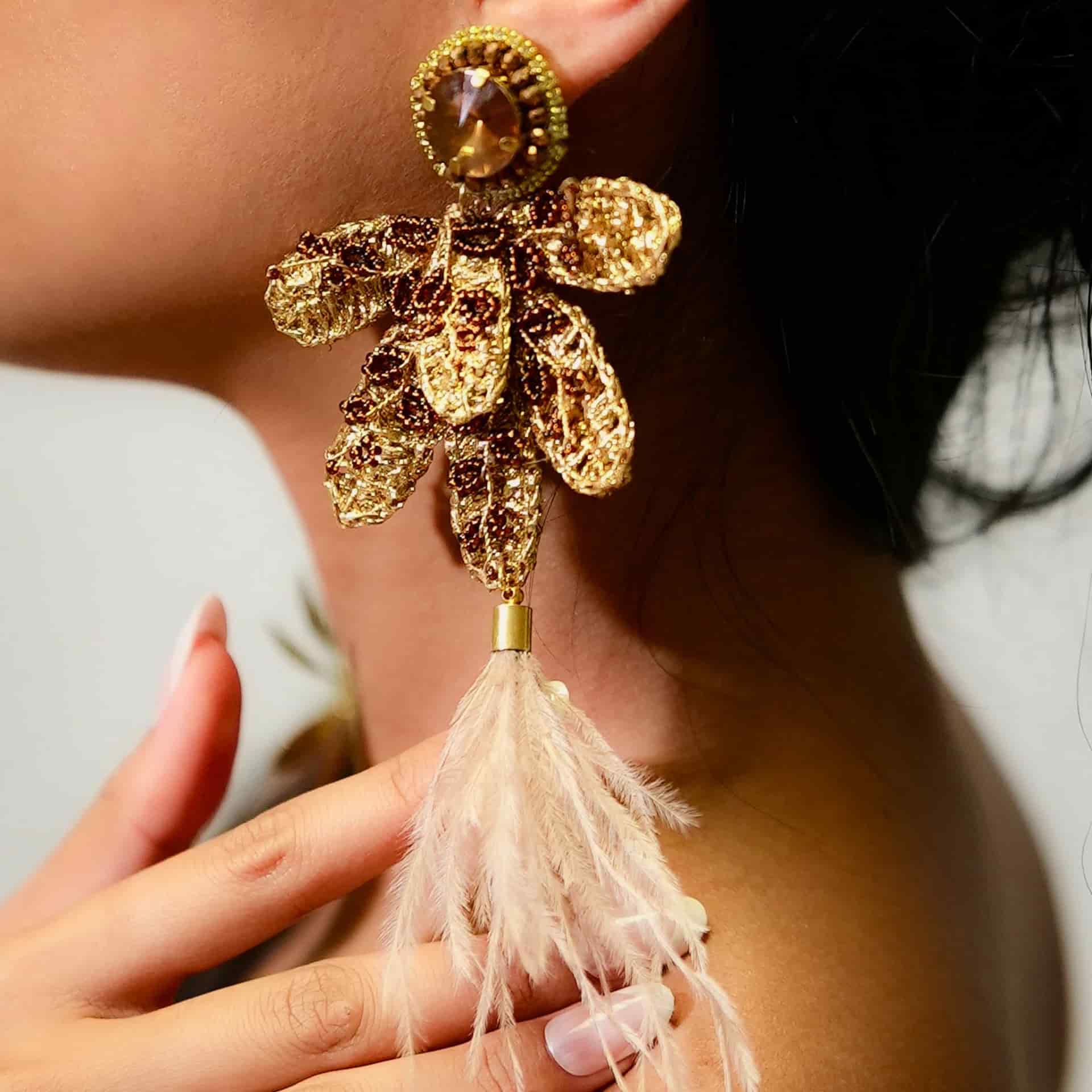 Manta Ray Earrings - miniatura 2