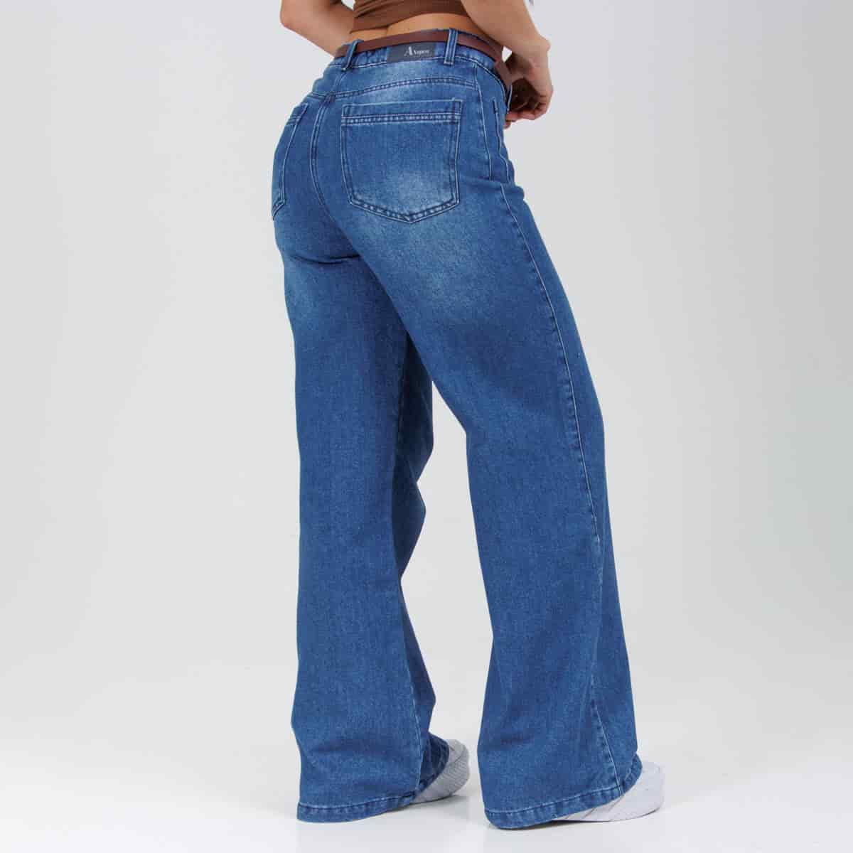 Jean Axspen Wide Leg Ax-2927 - miniatura 3