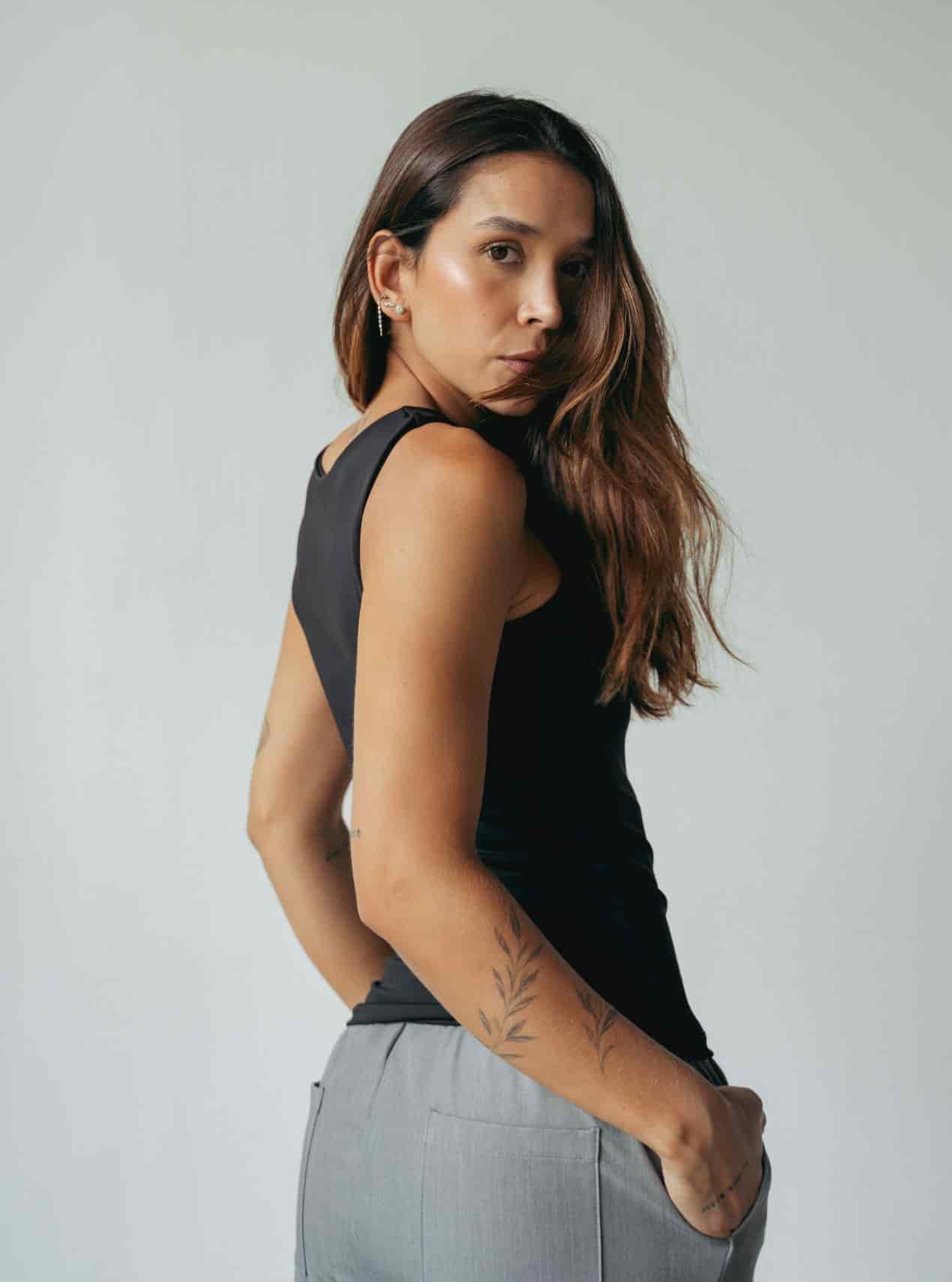 Tank top - Black - miniatura 4