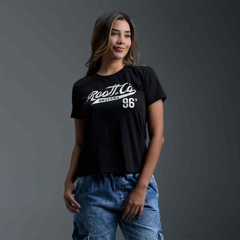Camiseta Mujer Negra - miniatura 1