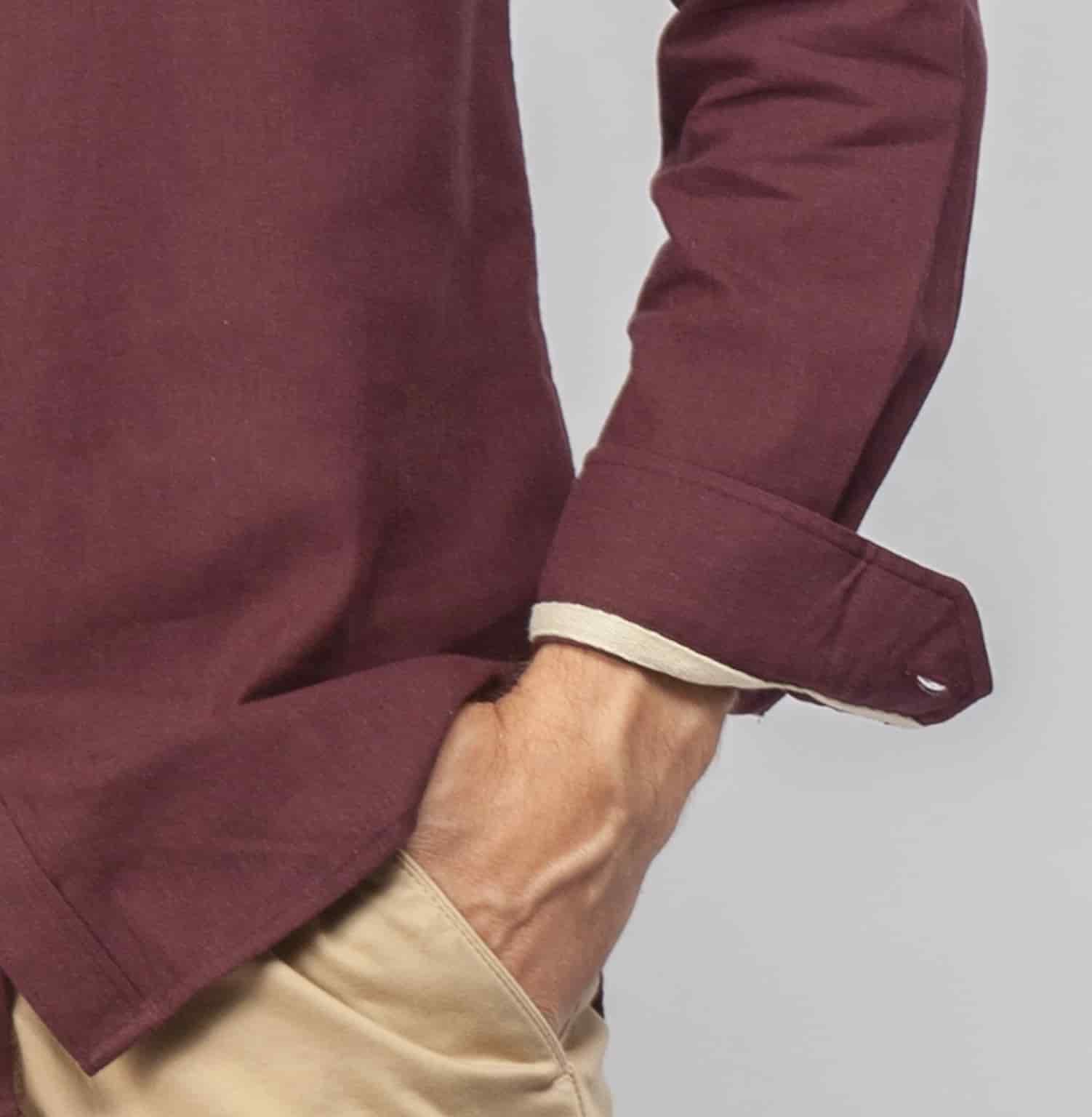 Camisa Vino - miniatura 5