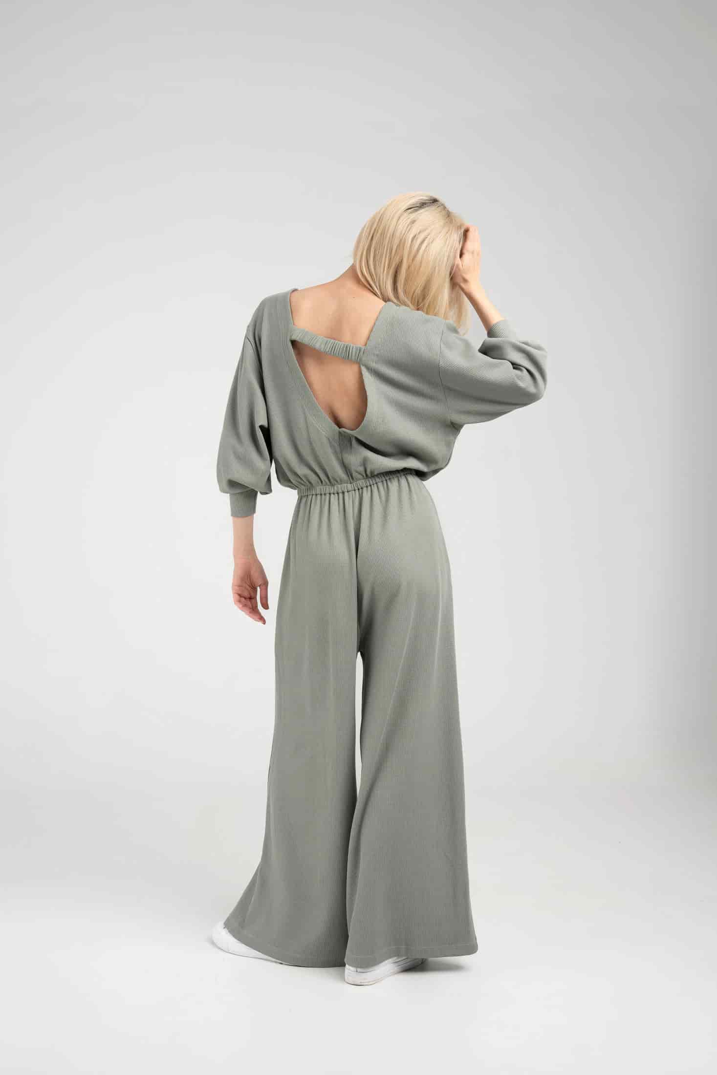Organic Waffle Jumpsuit - miniatura 3