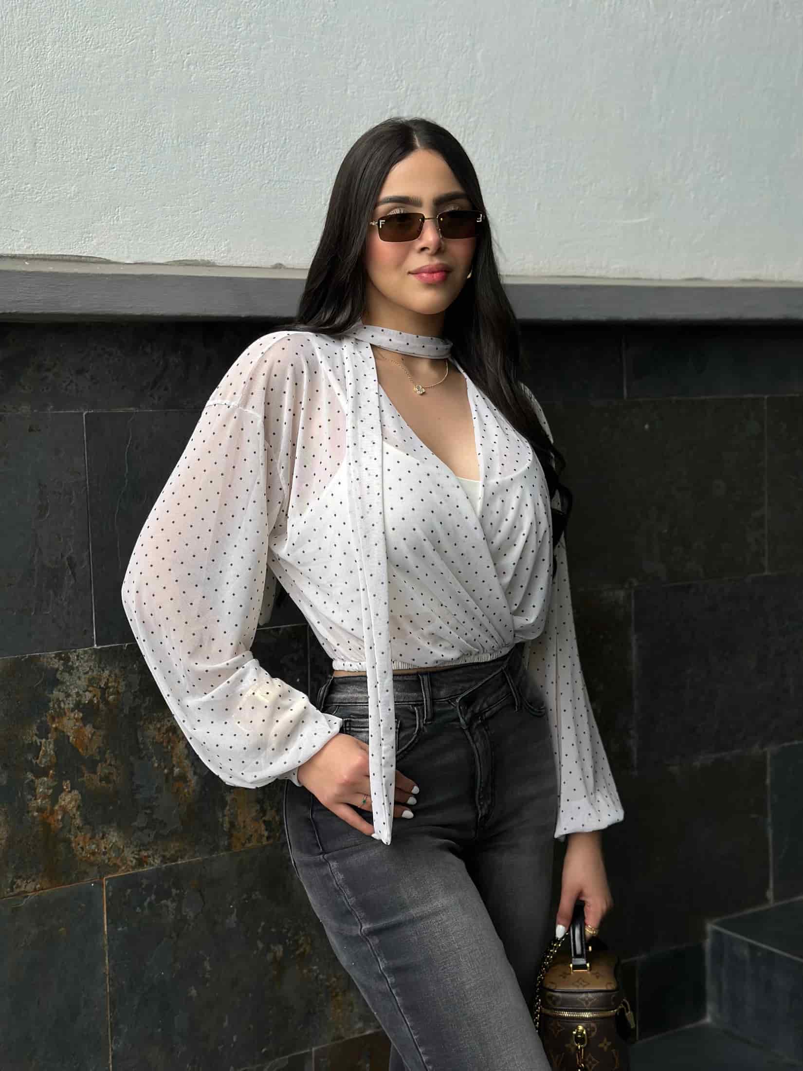 BLUSA VALERIA MARFIL - miniatura 3