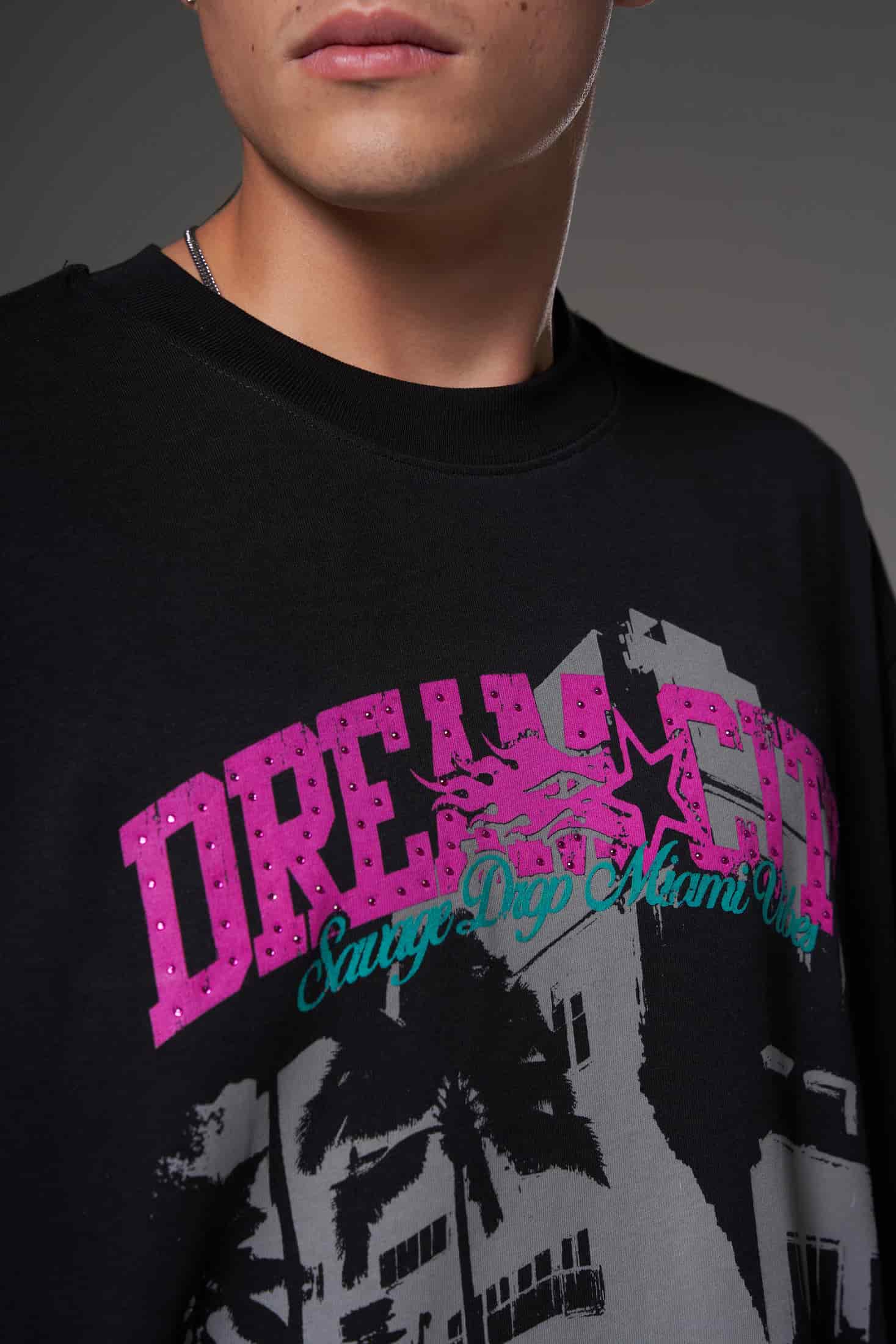T shirt dream city rosada 250 gramos 14603 - miniatura 3