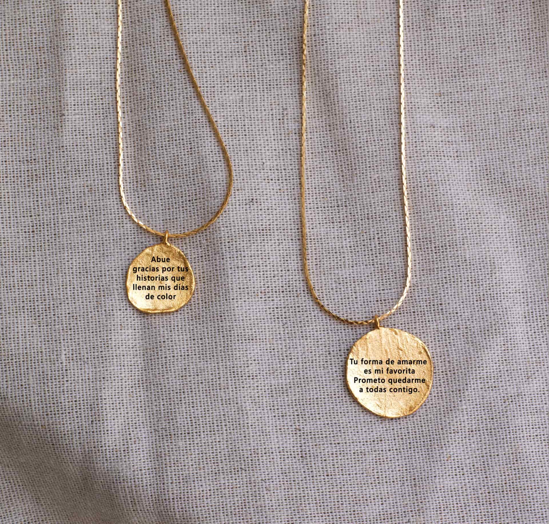 Collar moneda personalizada - miniatura 2