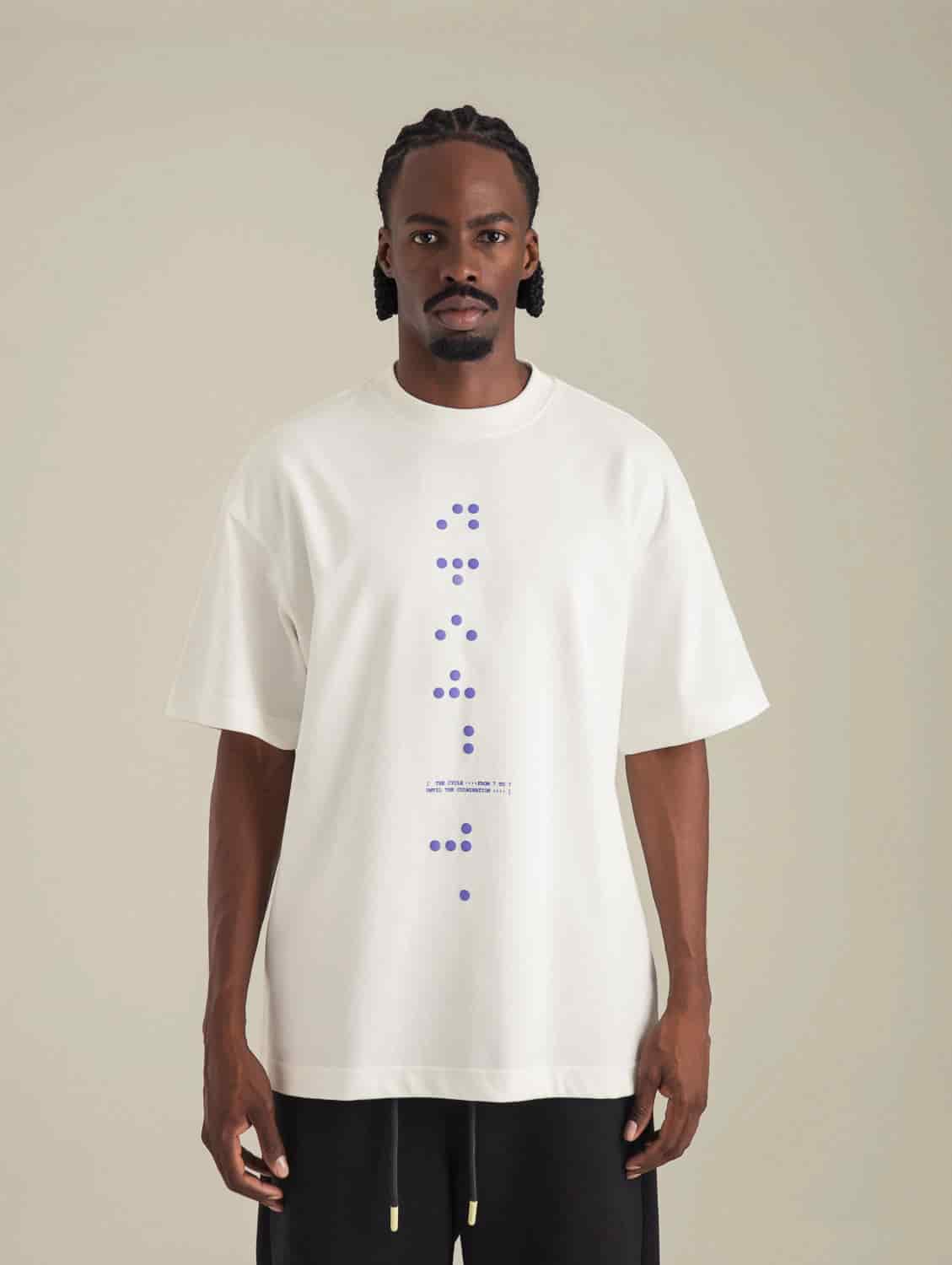 AMETIST WHITE T-SHIRT - miniatura 1