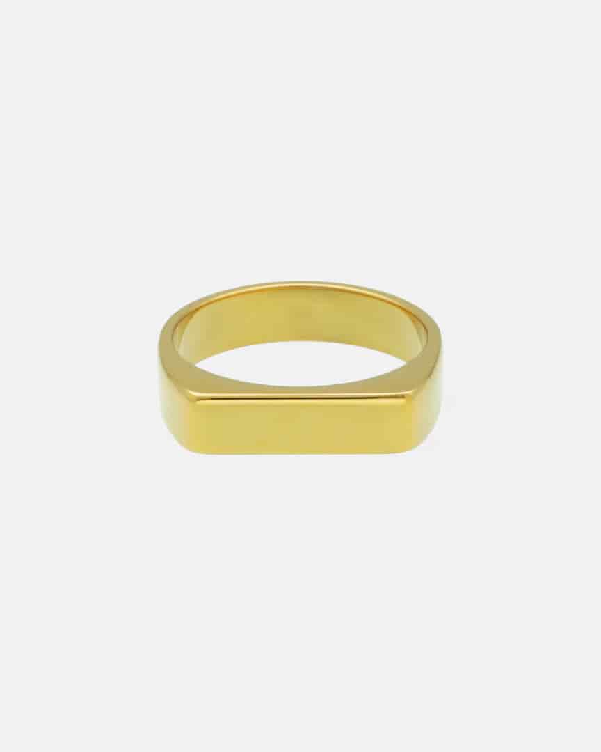 Anillo Slim Dorado - miniatura 3