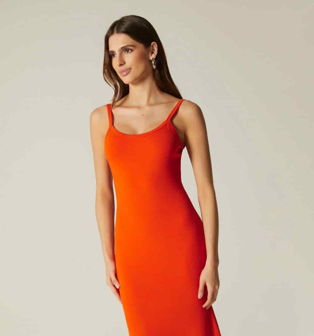 Vestido largo tiras - miniatura 7