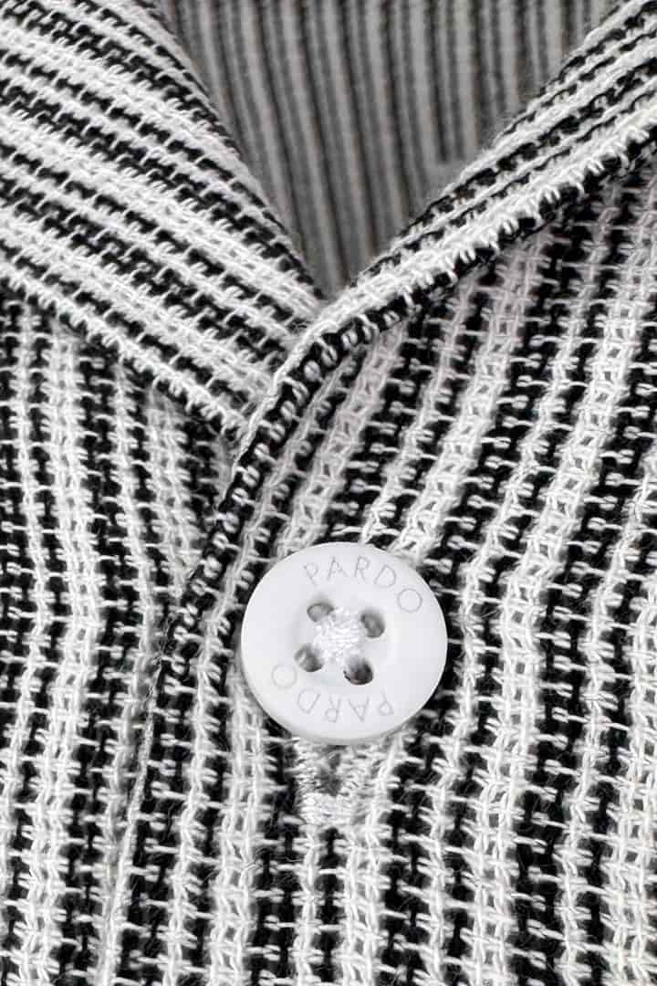 Camisa tejida rayas negras - miniatura 5
