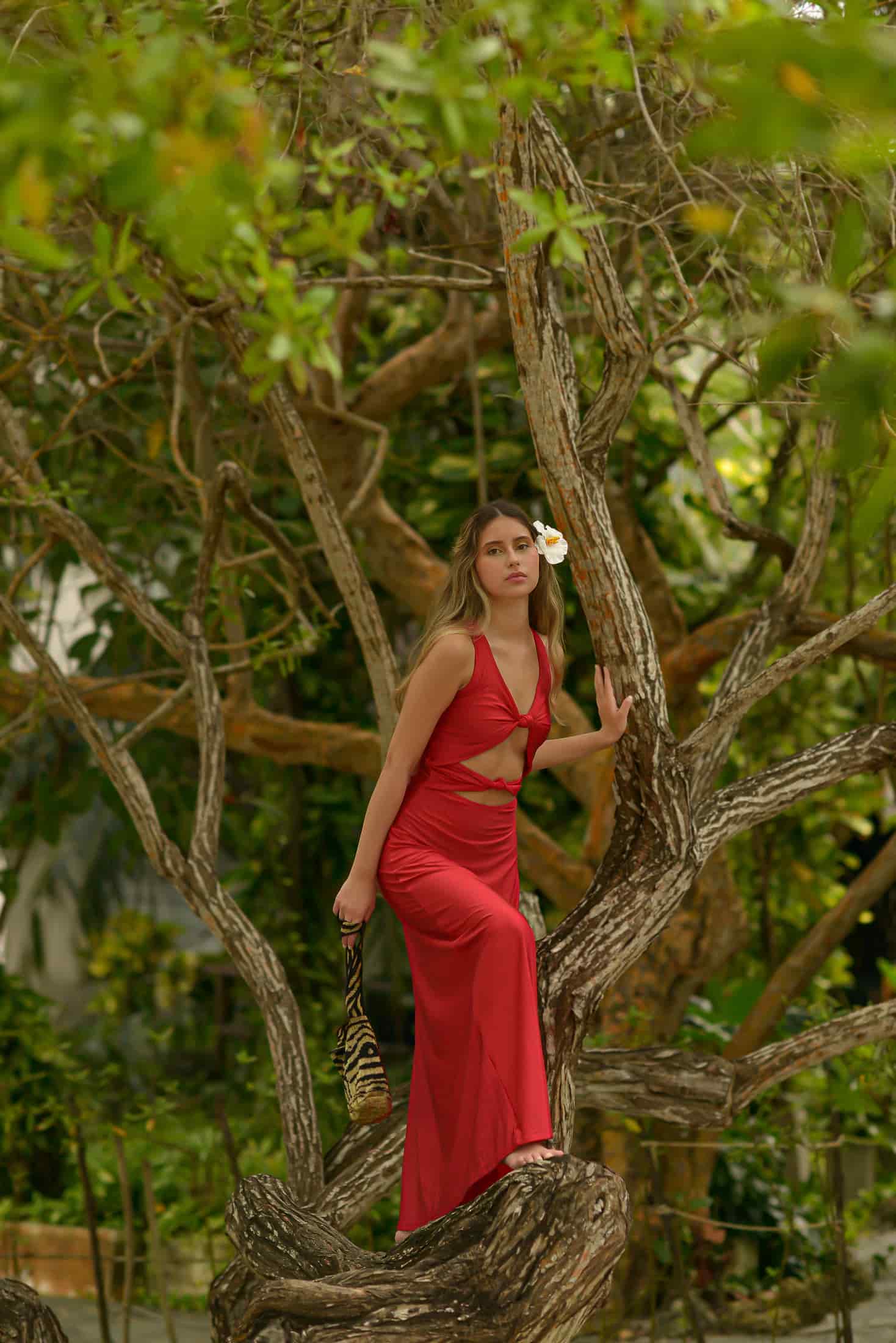 Aurora dress - Red - miniatura 6