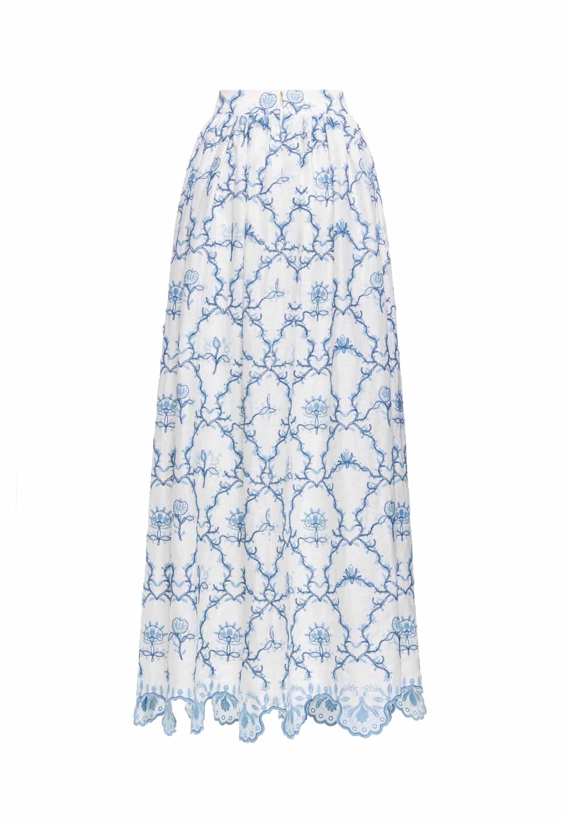 Tangelo Floritura Maxi Skirt - miniatura 7