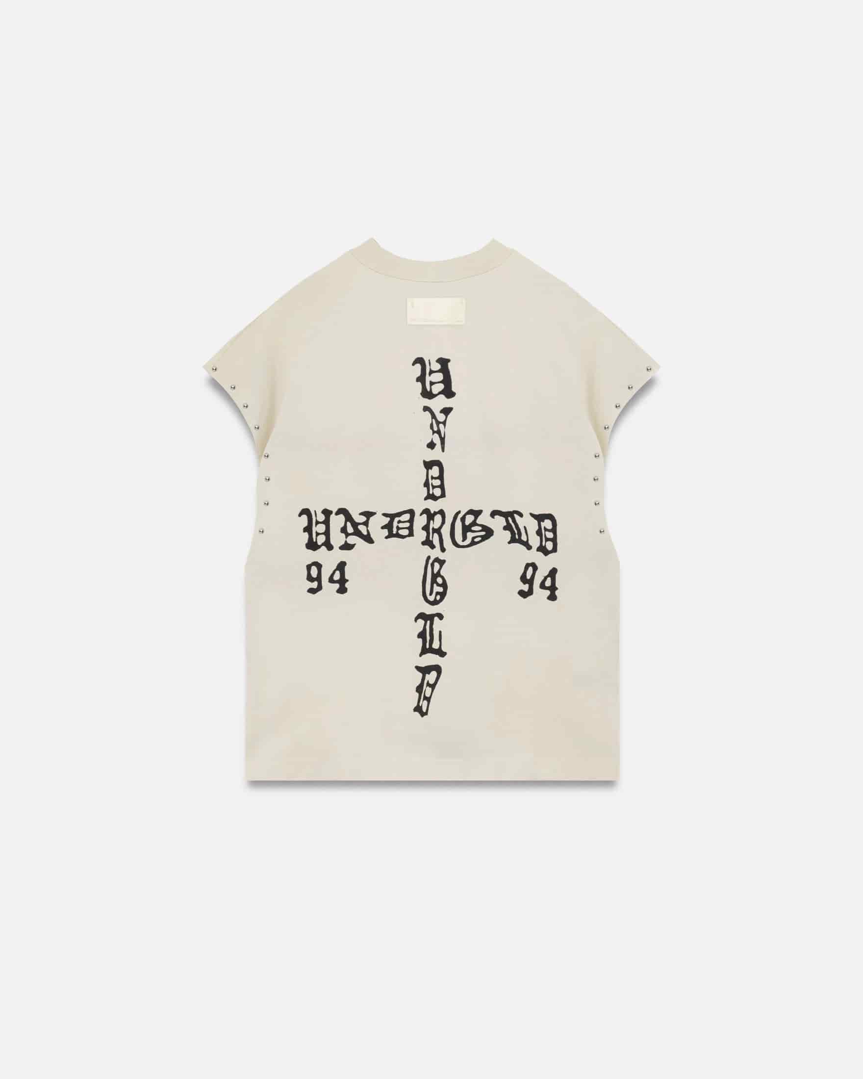 94' UNDRGLD Sleeveless Tshirt White - miniatura 3