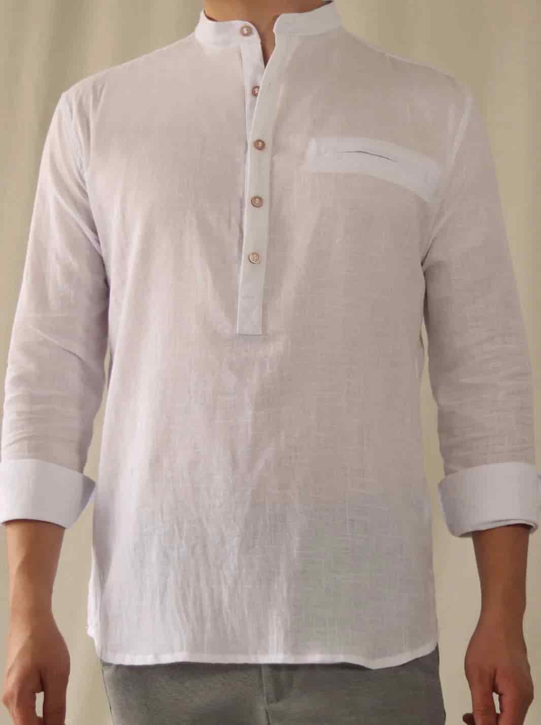 CAMISA BOHEMIA LINO ALGODÓN - miniatura 5