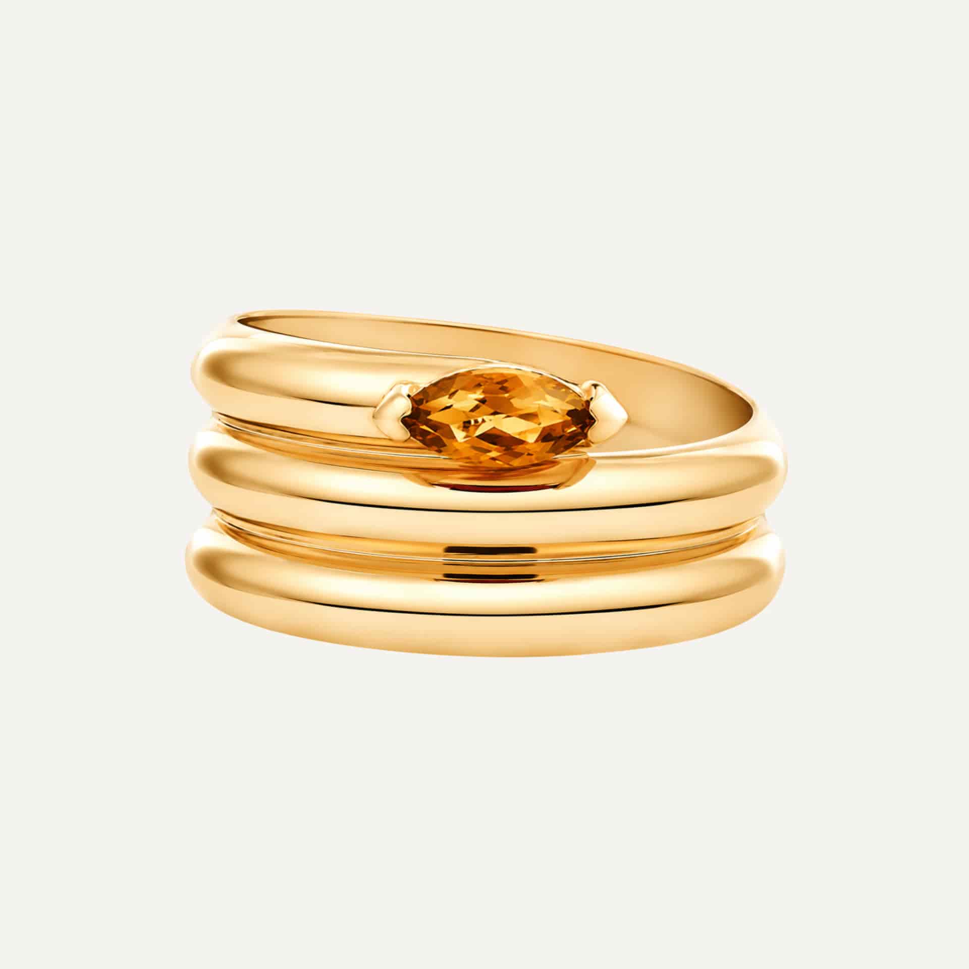 Anillo Twisted Marquise - miniatura 3