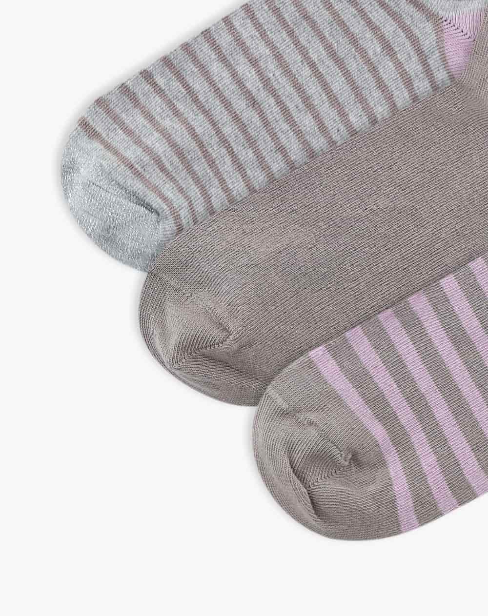 Medias mujer largas pack x3 surtido - miniatura 3