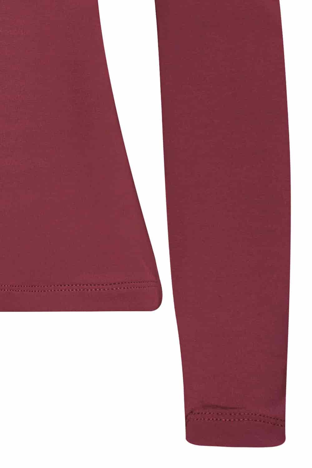 Blusa hana vinotinto - miniatura 3