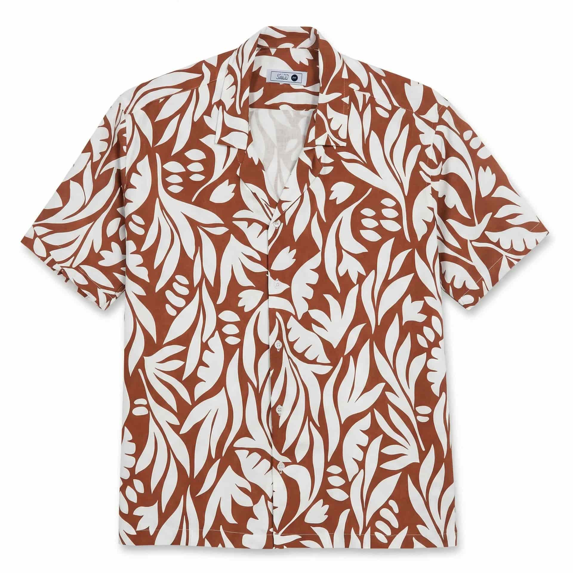 Camisa Bowling Estampada Rojo C301 - miniatura 3