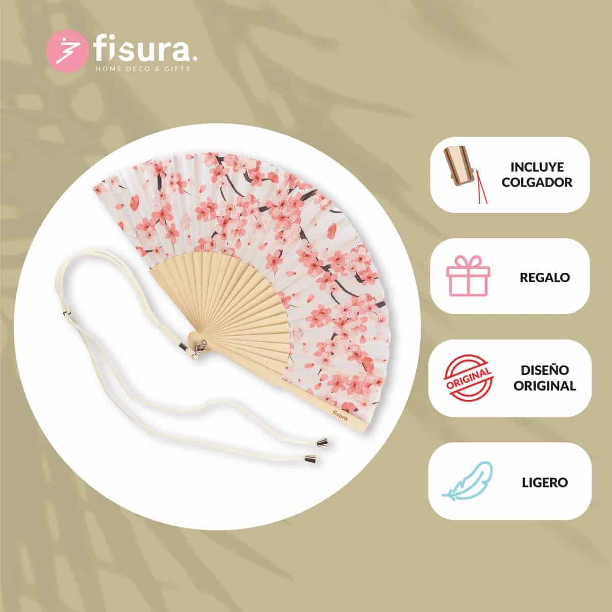 Abanico Sakura - miniatura 5