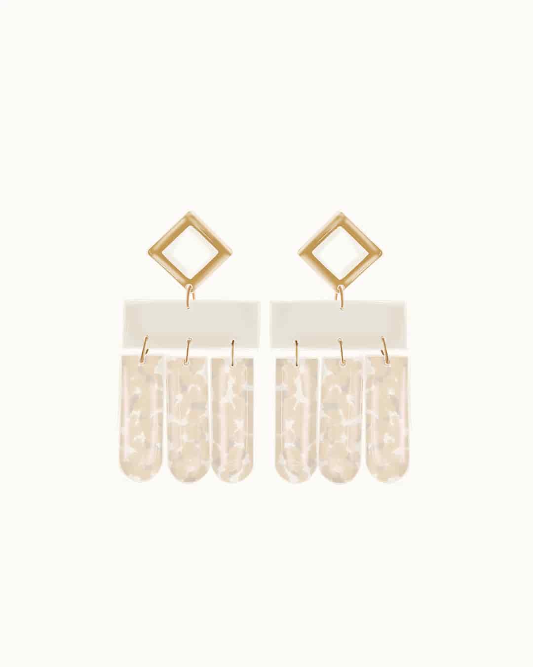 Terrazo4 Earrings - miniatura 1