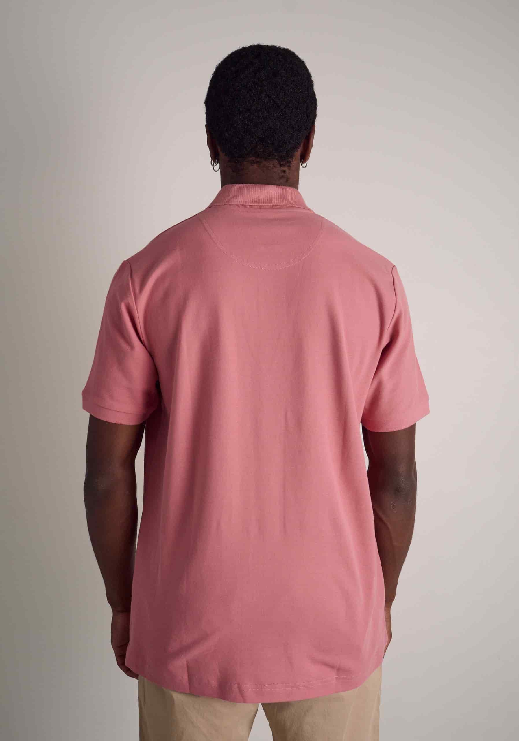 Camiseta Polo H L-Azm Rosado Med - miniatura 5