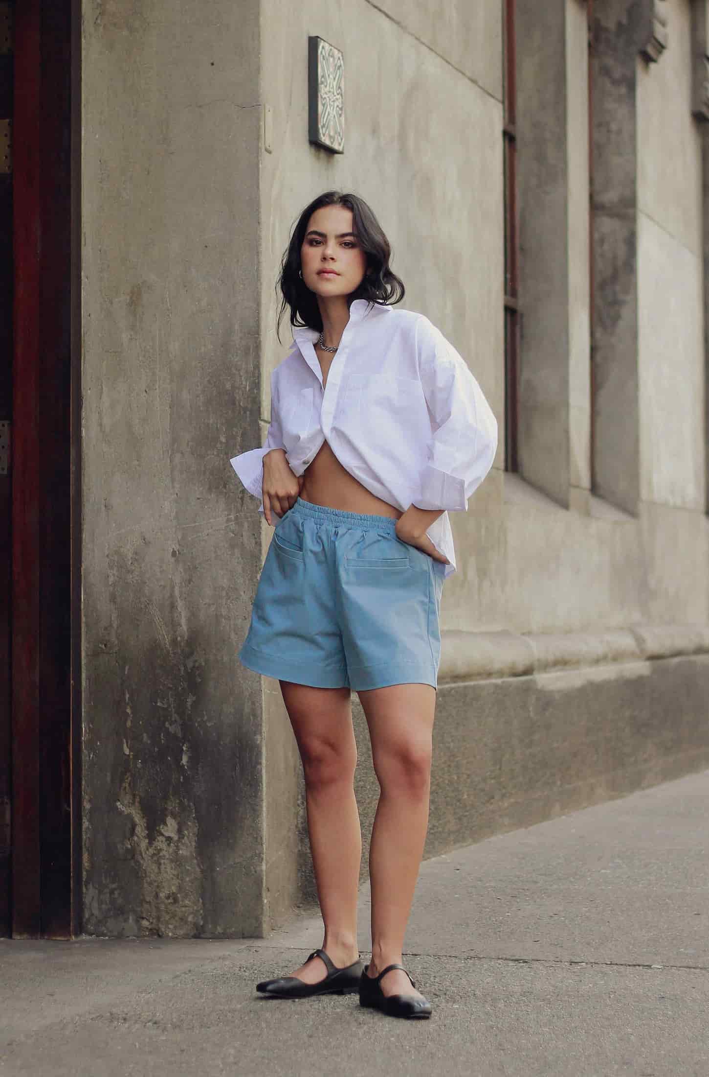 Short Craft | azul piedra - miniatura 2