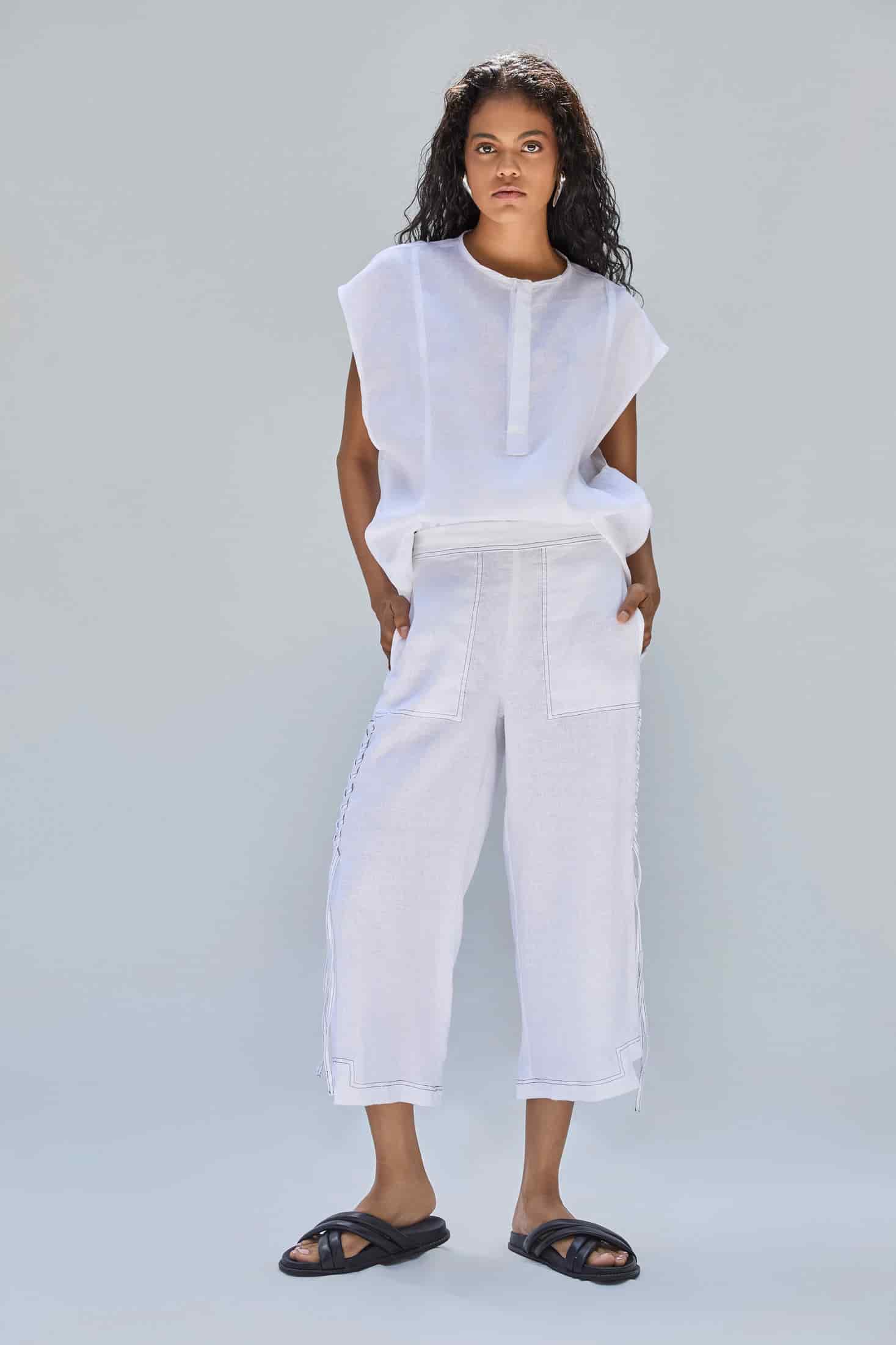 JOSE TOP WOMEN WHITE - miniatura 3