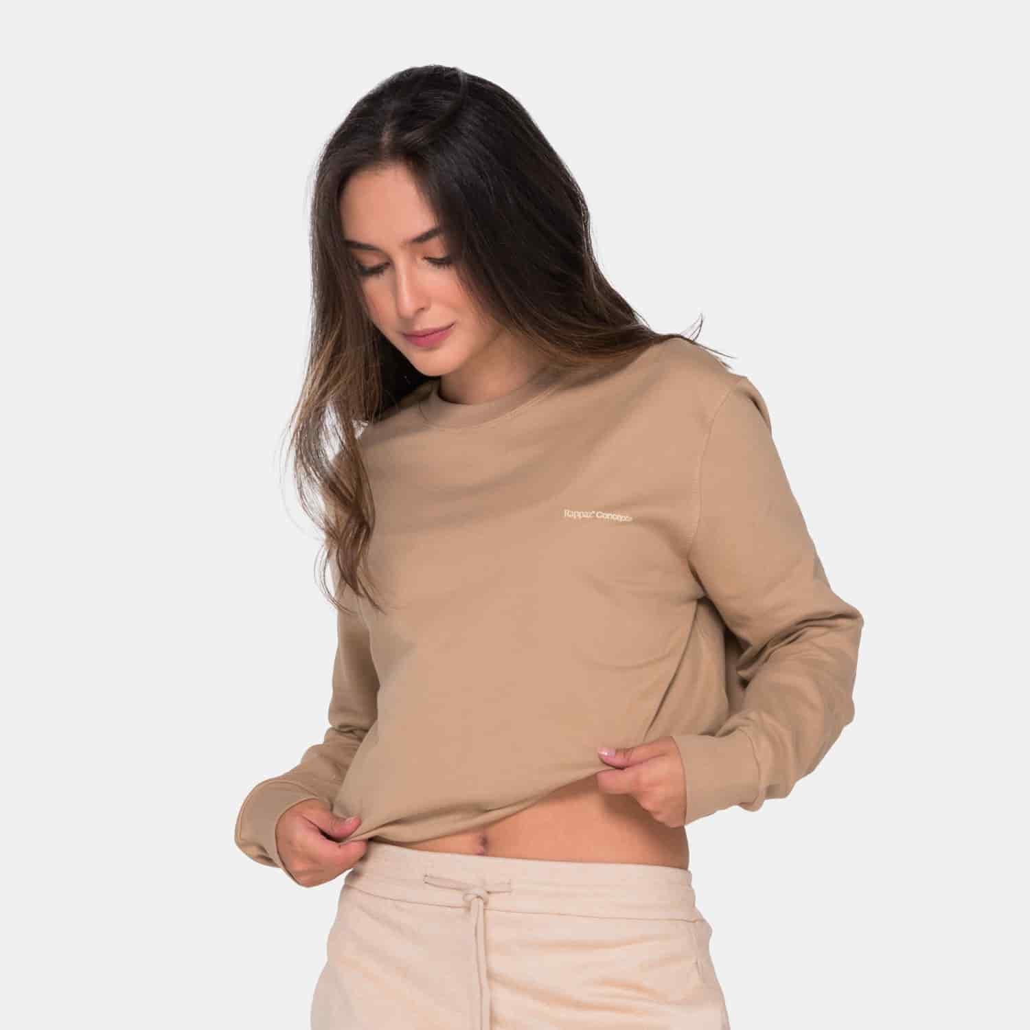 Long Sleeve Essential Kaki - miniatura 12