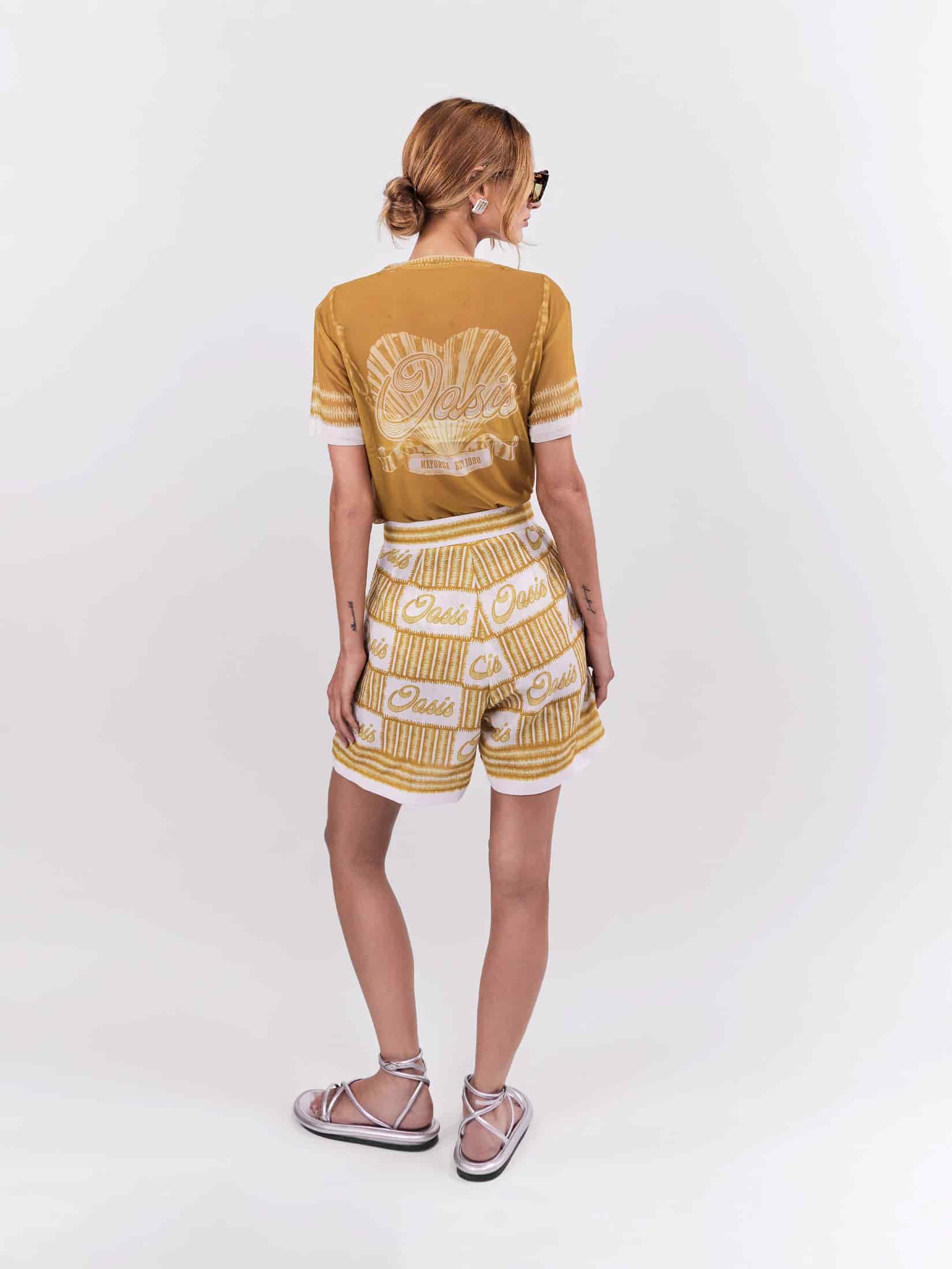 Short Oasis - Oro - miniatura 2