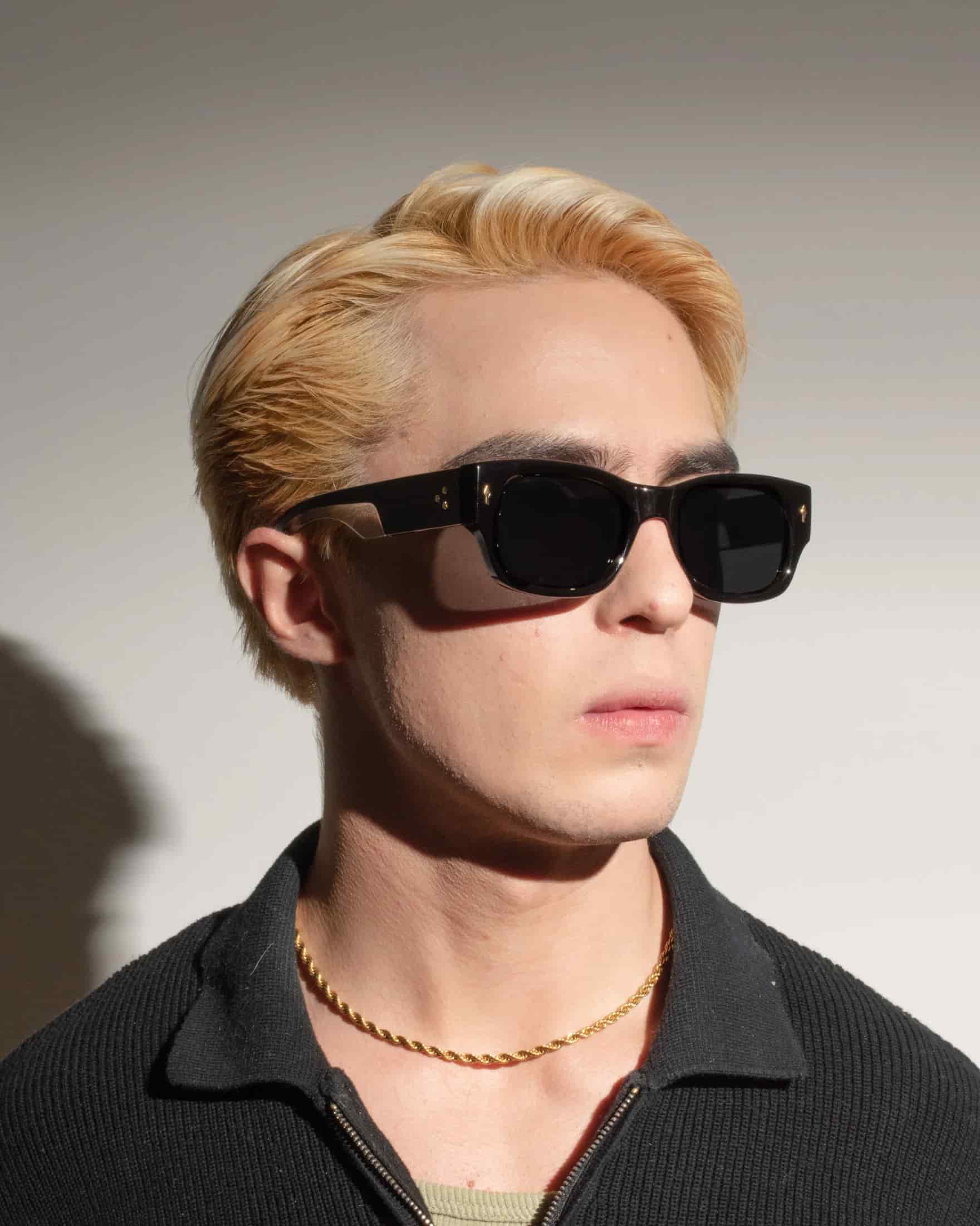DENZEL SUNGLASSES - BLACK - miniatura 7
