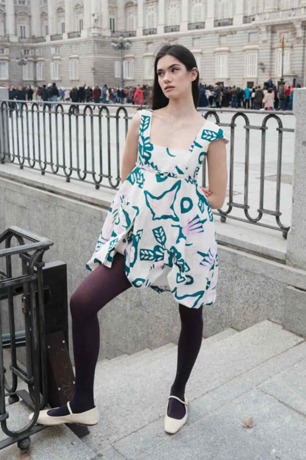 Vestido Paces Verde - miniatura 1