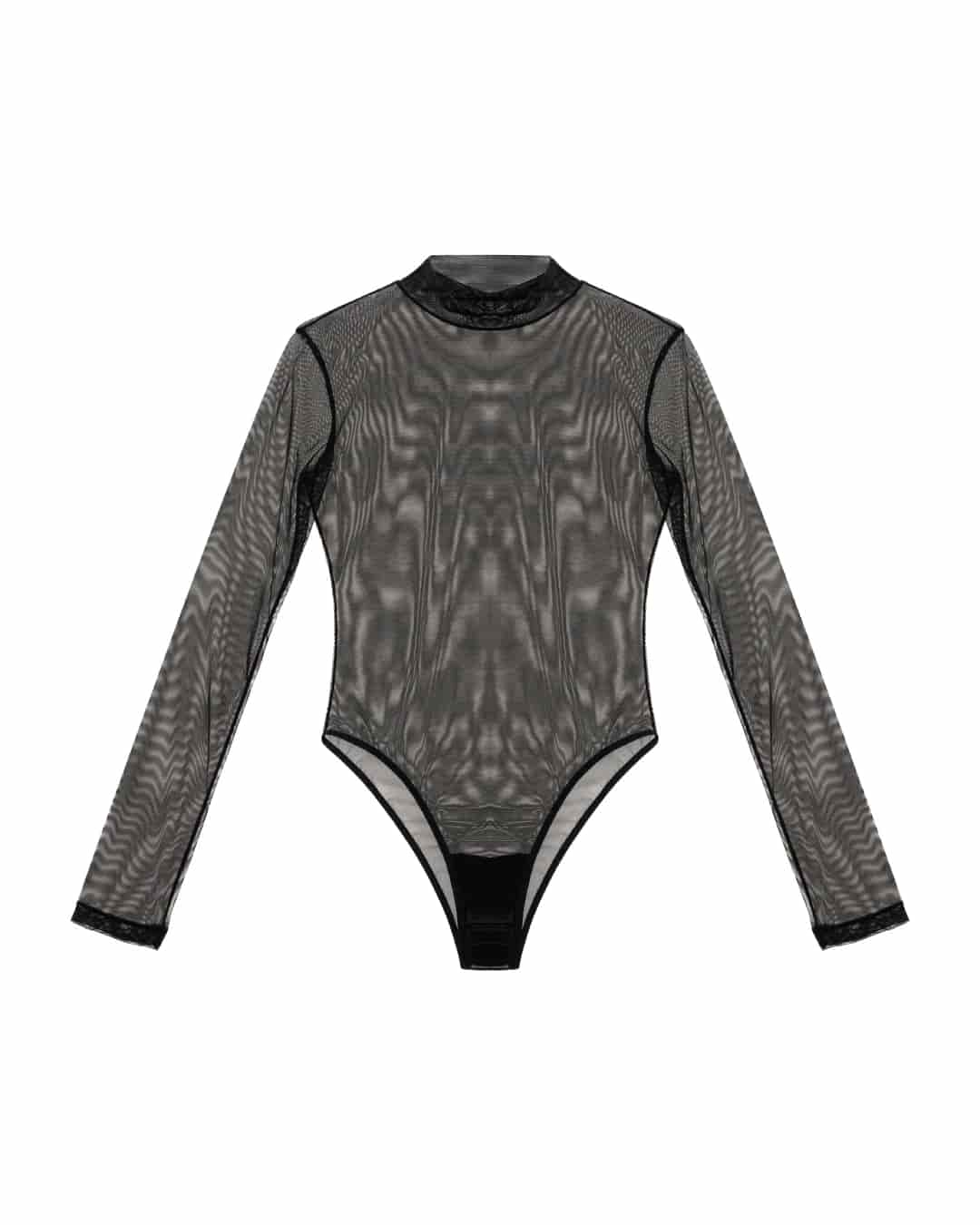 Body en malla - SELMA NEGRO - miniatura 2