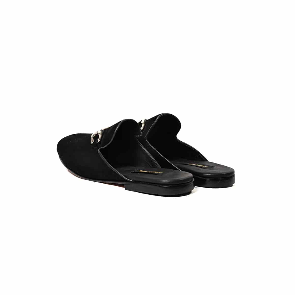 Mules Gamuza Negra - miniatura 2