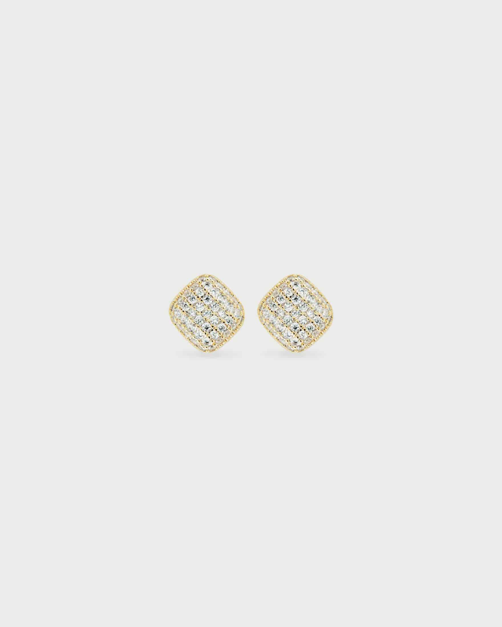 Aretes Rombo Pavé - miniatura 2