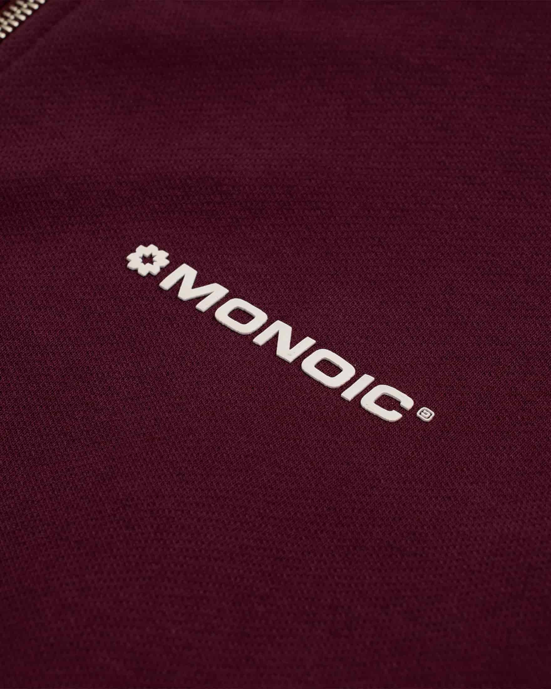 Zip Hoodie Oversized Básico V3 - Burgundy - miniatura 6