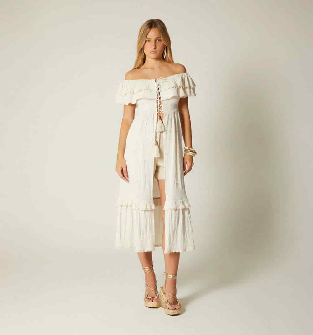 Maxi bluson escote bandeja - miniatura 1
